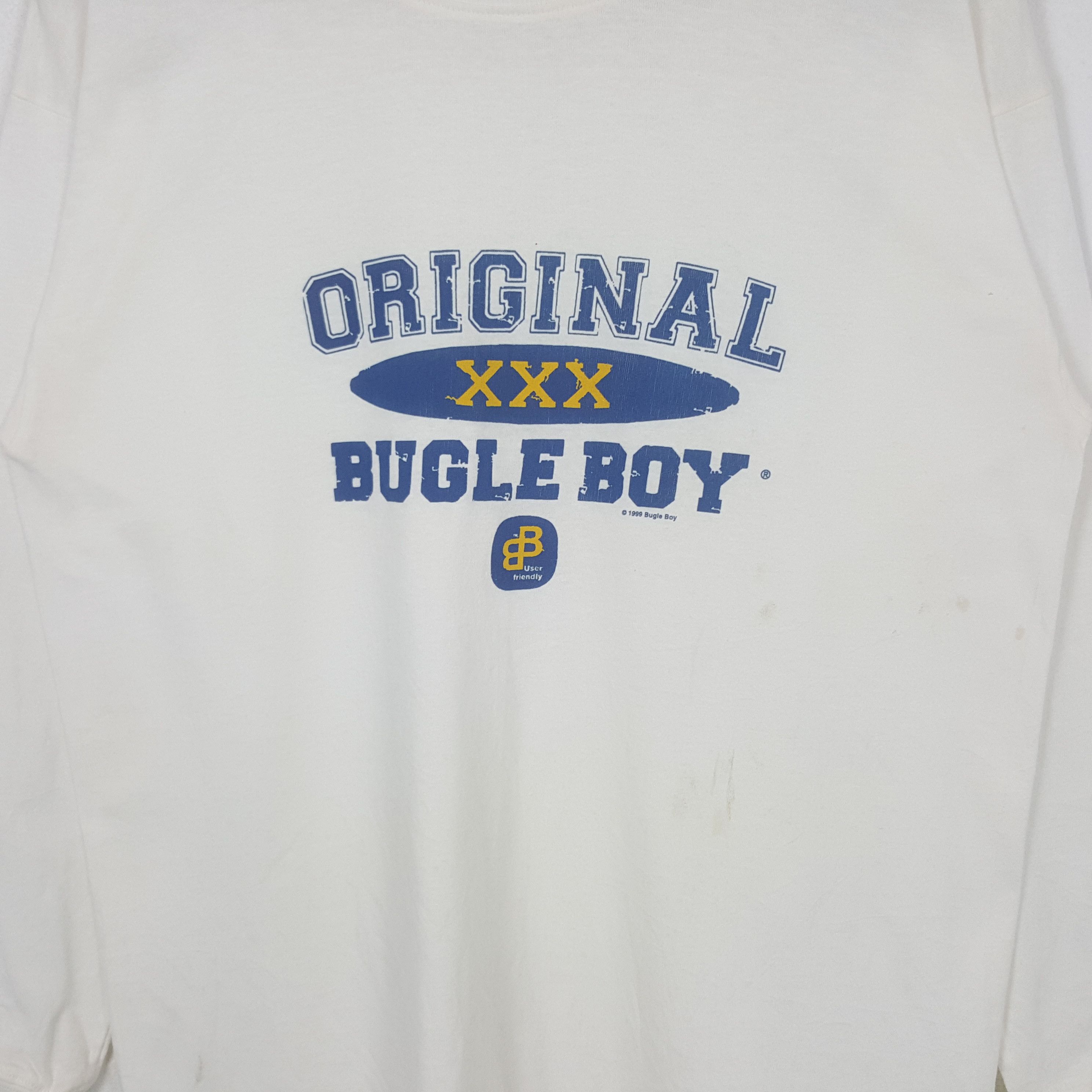 Bugle Boy Vintage Bugle Boy American Sports Style Tshirt RR22 Size US L / EU 52-54 / 3 - 2 Thumbnail