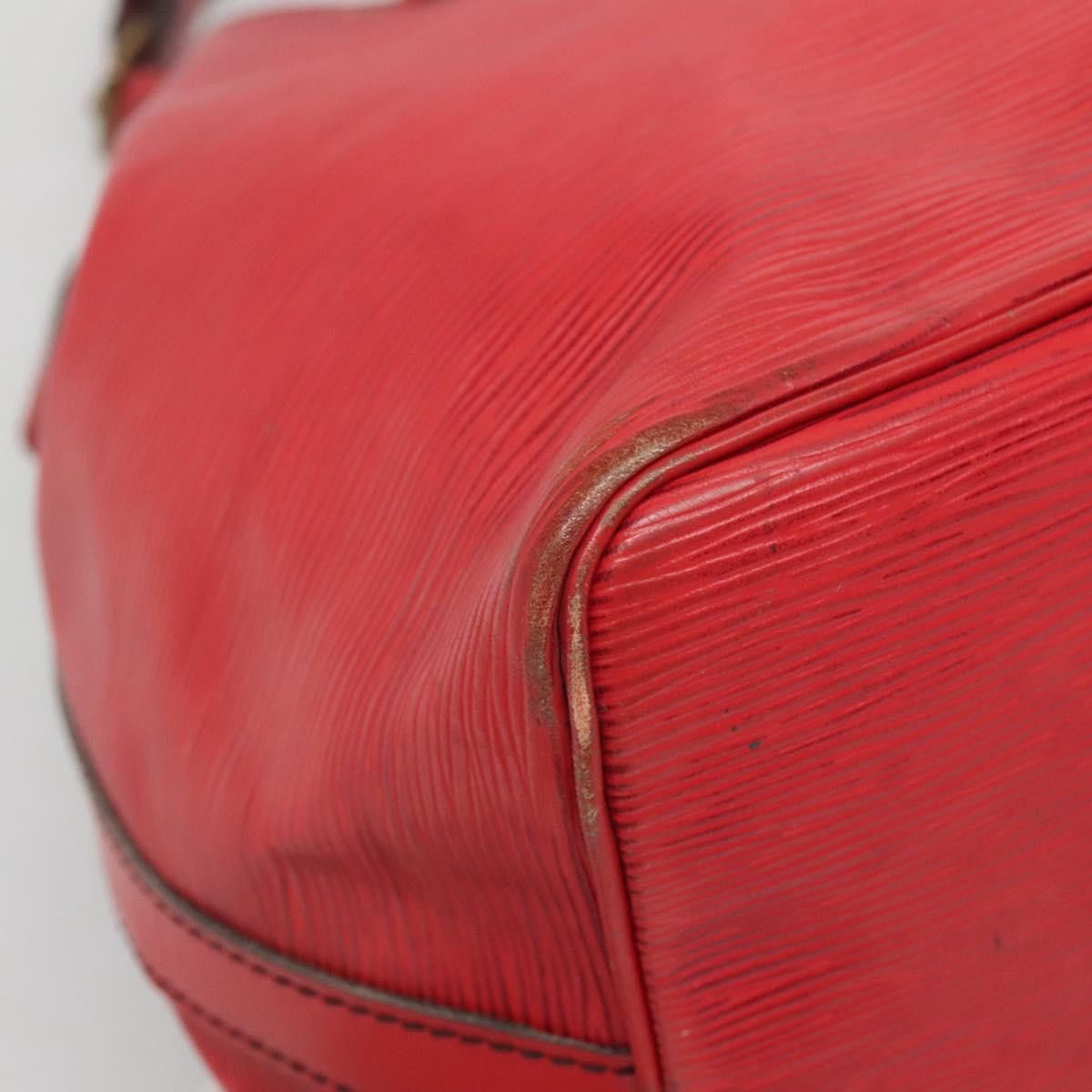 Louis Vuitton LOUIS VUITTON Epi Petit Noe Shoulder Bag Red M44107 Size ONE SIZE - 16 Thumbnail