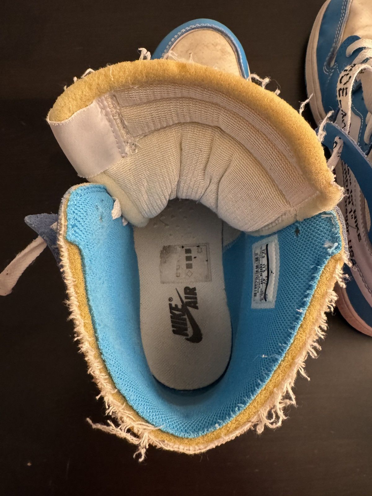 Nike × Off-White Nike Off white Jordan 1 Size US 12.5 / EU 45-46 - 9 Thumbnail