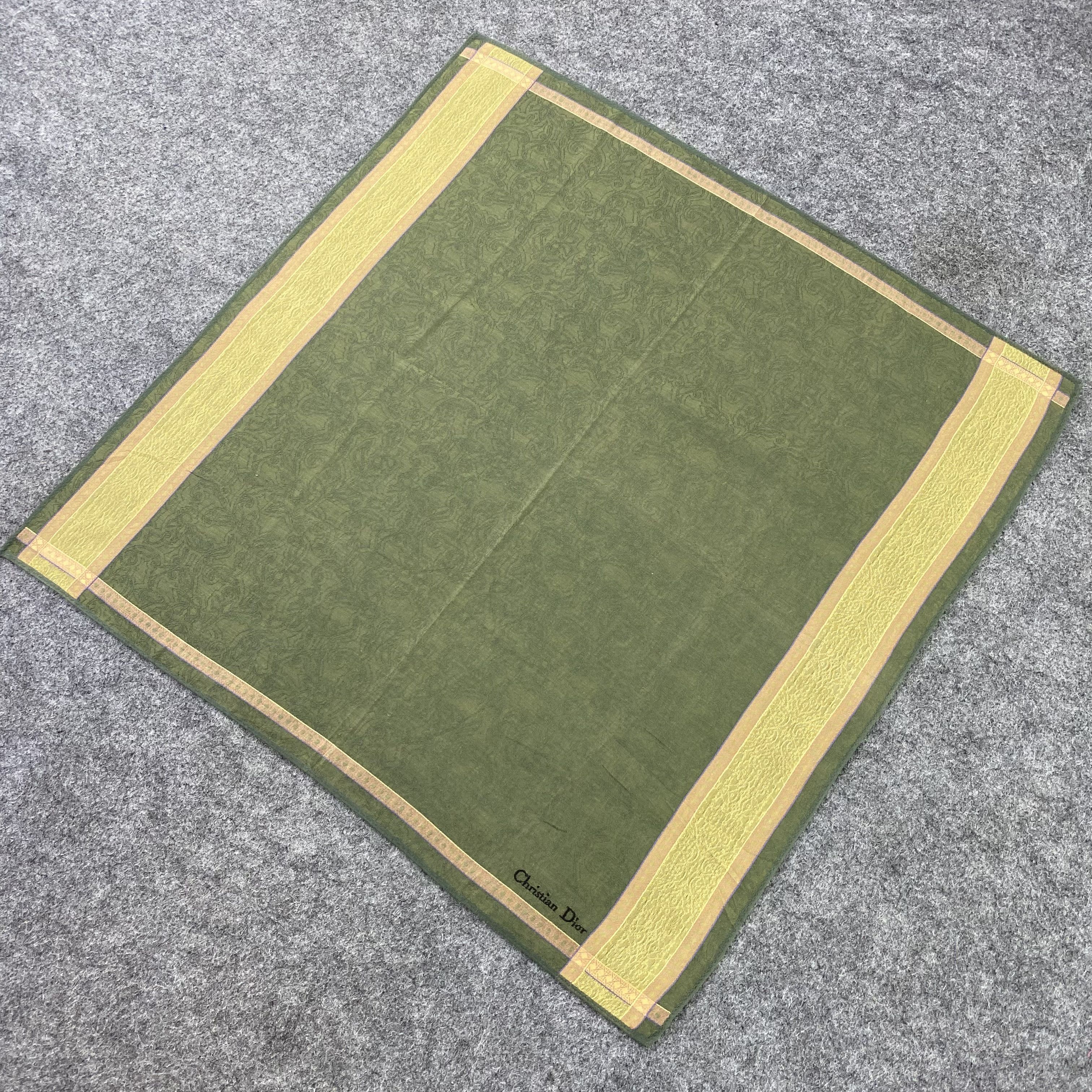 Designer Christian Dior Handkerchief / Bandana / Neckerchief-B828 Size ONE SIZE - 4 Thumbnail
