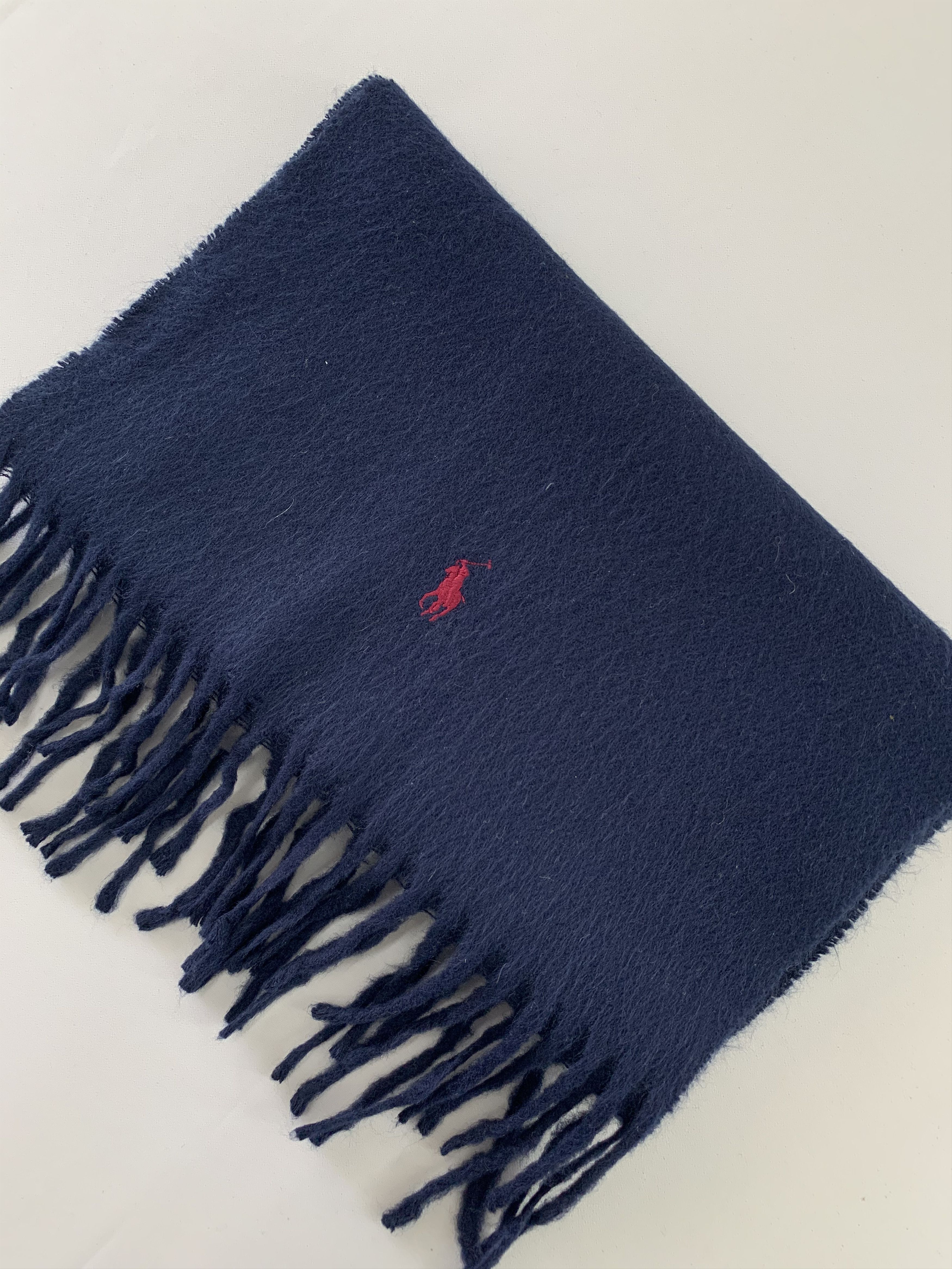 Polo Ralph Lauren Polo Ralph Lauren Scarf Wool Muffler Neck Wrap BL4226 Size ONE SIZE - 1 Thumbnail