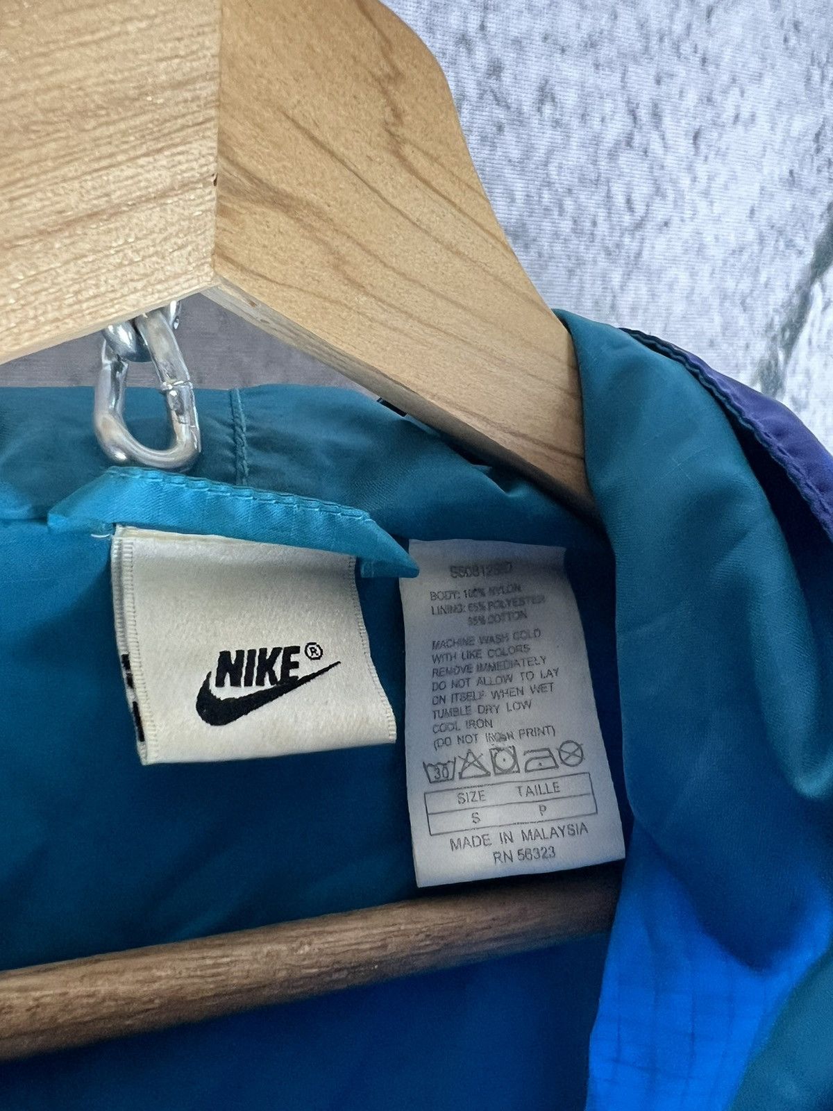 Nike Vintage Y2K Nike Nylon Drill Small Swoosh Tracksuit Set Size US S / EU 44-46 / 1 - 6 Thumbnail