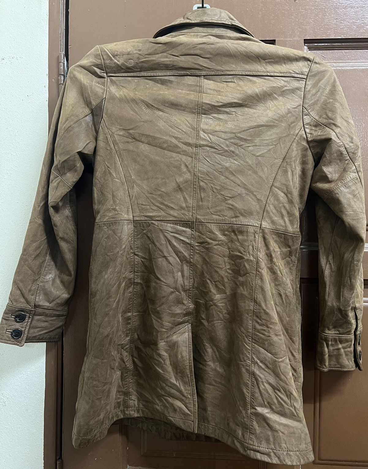 Designer MON AMI PIERLOT DESIGN CLAUSIE PIERLOT JACKET LEATHER.(GJ31) Size US S / EU 44-46 / 1 - 2 Thumbnail