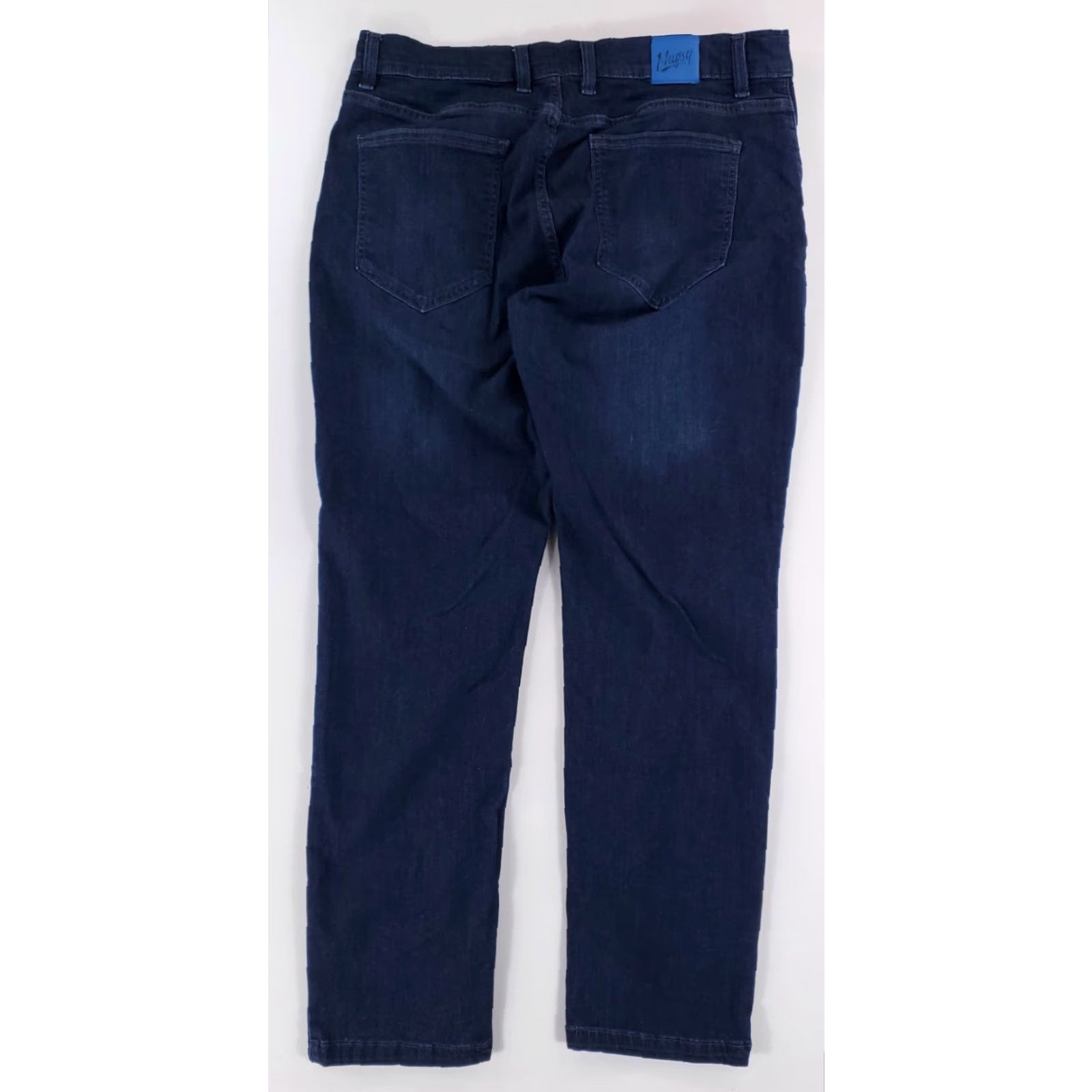 Vintage Mugsy Jeans Fultons Stretch Blue Jeans Straight Mens 34x29 Inseam 29 36x30 (34x29 Actual) Size US 34 / EU 50 - 5 Thumbnail