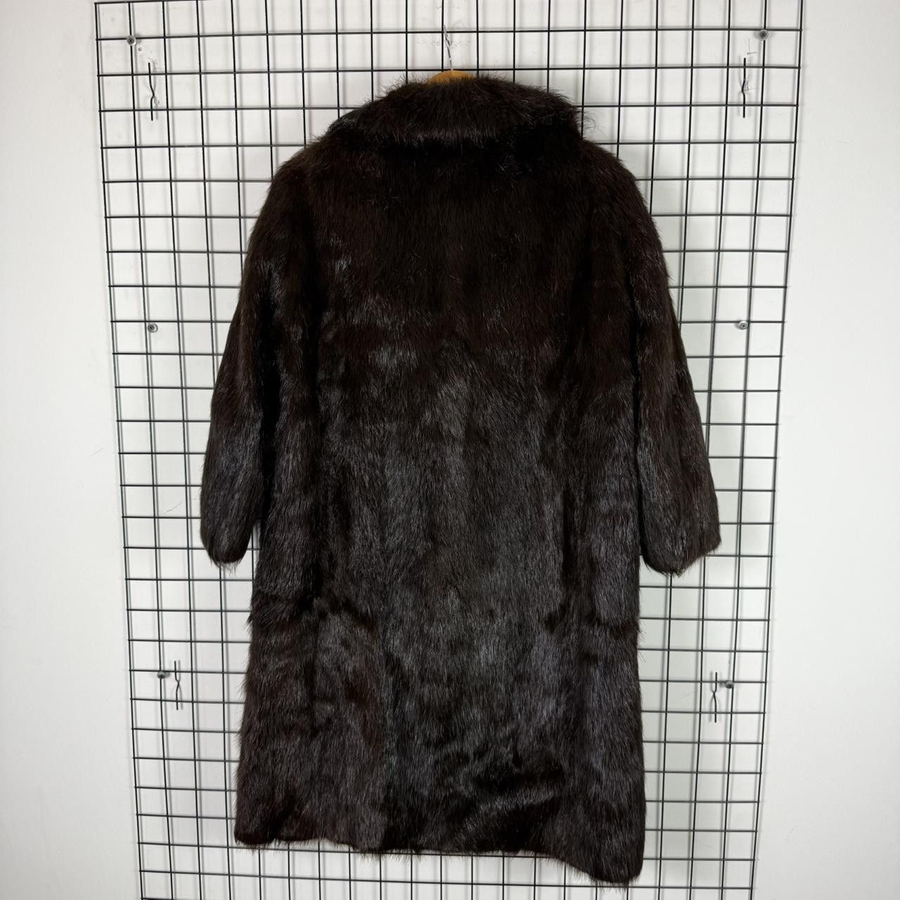 Vintage Mink Real Fur Jacket Womans Brown Size L / US 10 / IT 46 - 4 Thumbnail