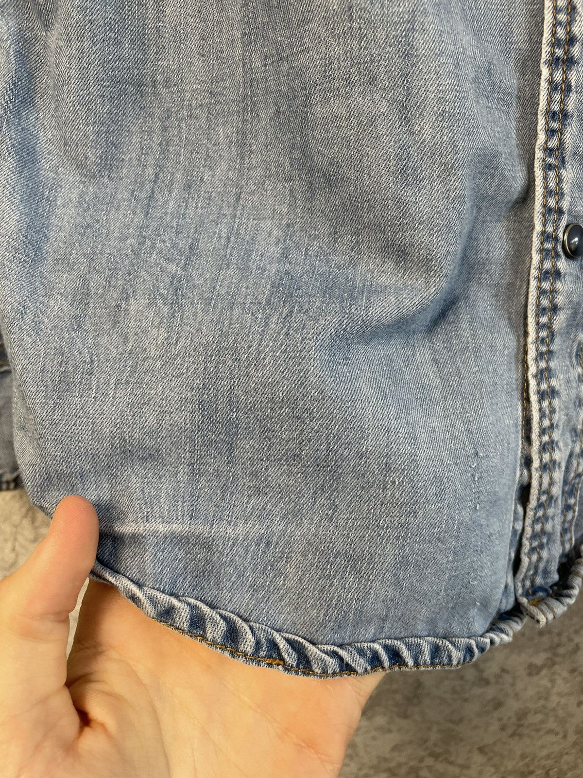 Polo Ralph Lauren Vintage Polo Ralph Lauren Jeans Denim Long Sleeve Shirt Size US S / EU 44-46 / 1 - 7 Thumbnail