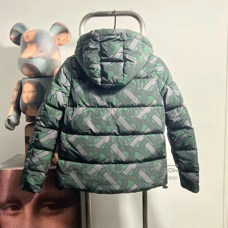 Burberry Burberry Green Men's Puffer Jacket. Size US XS / EU 42 / 0 - 2 Thumbnail