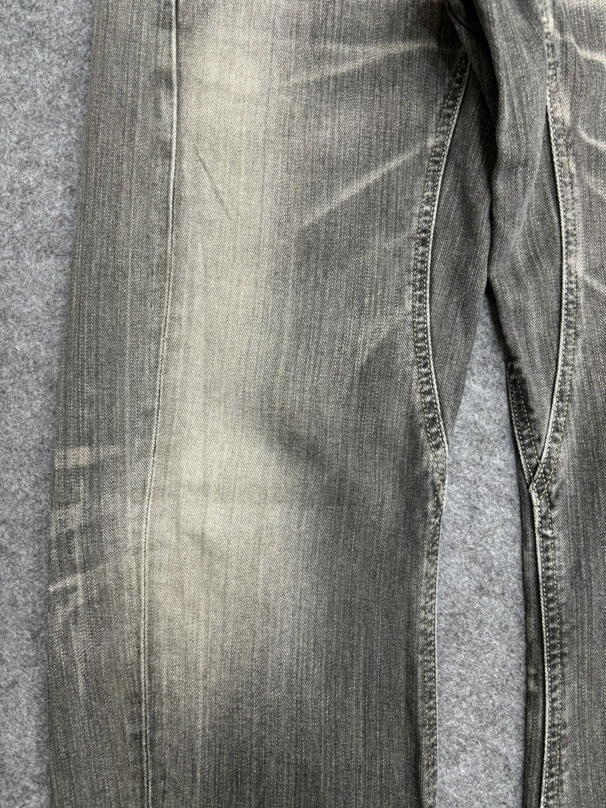 Lee 💥Insane 90s Style💥Lee Cowboy Black Wash Fades Denim F560 Size US 31 - 7 Thumbnail