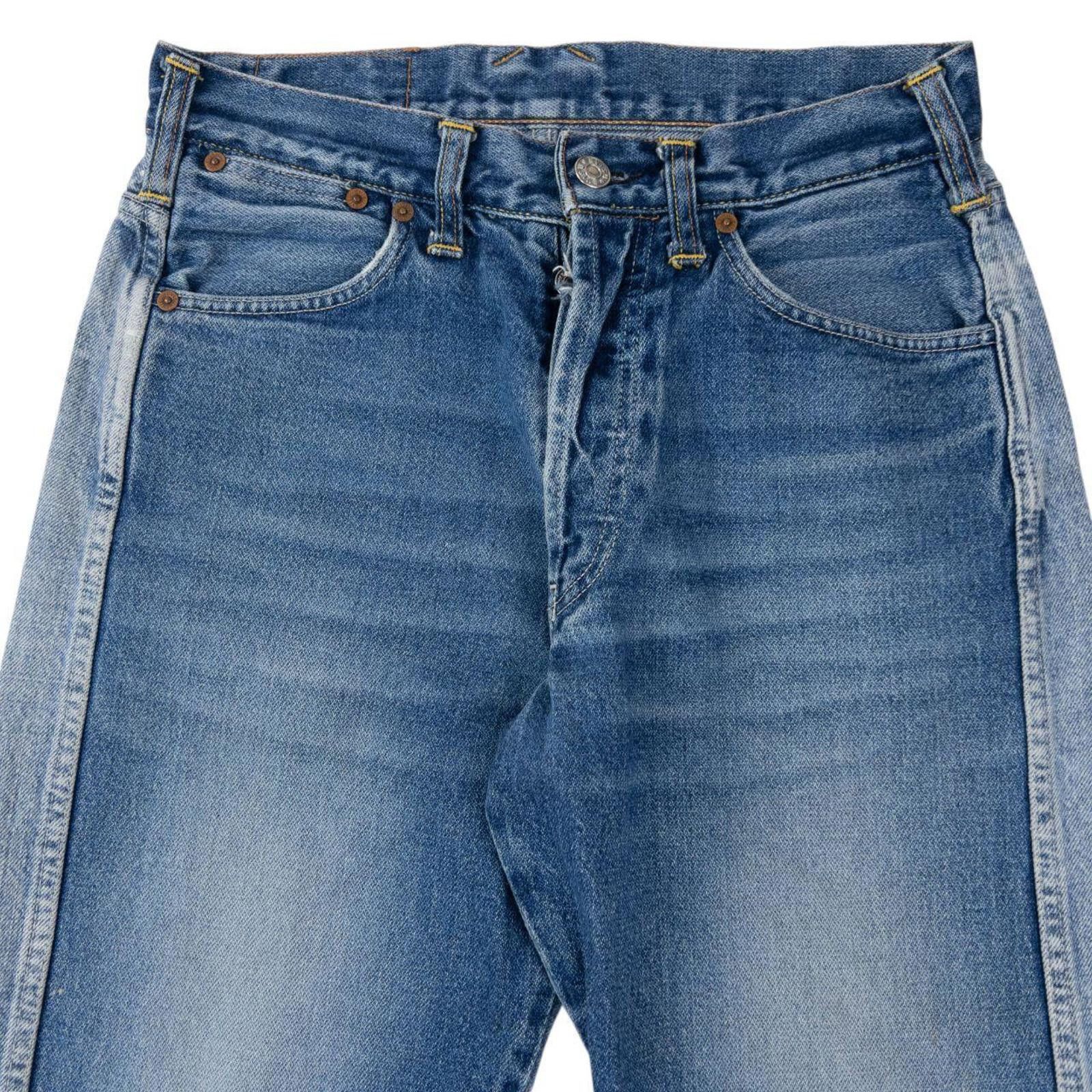 Evisu Vintage 2000s Evisu Contrast Patchwork Denim Jeans Size W28 Size US 28 / EU 44 - 3 Thumbnail