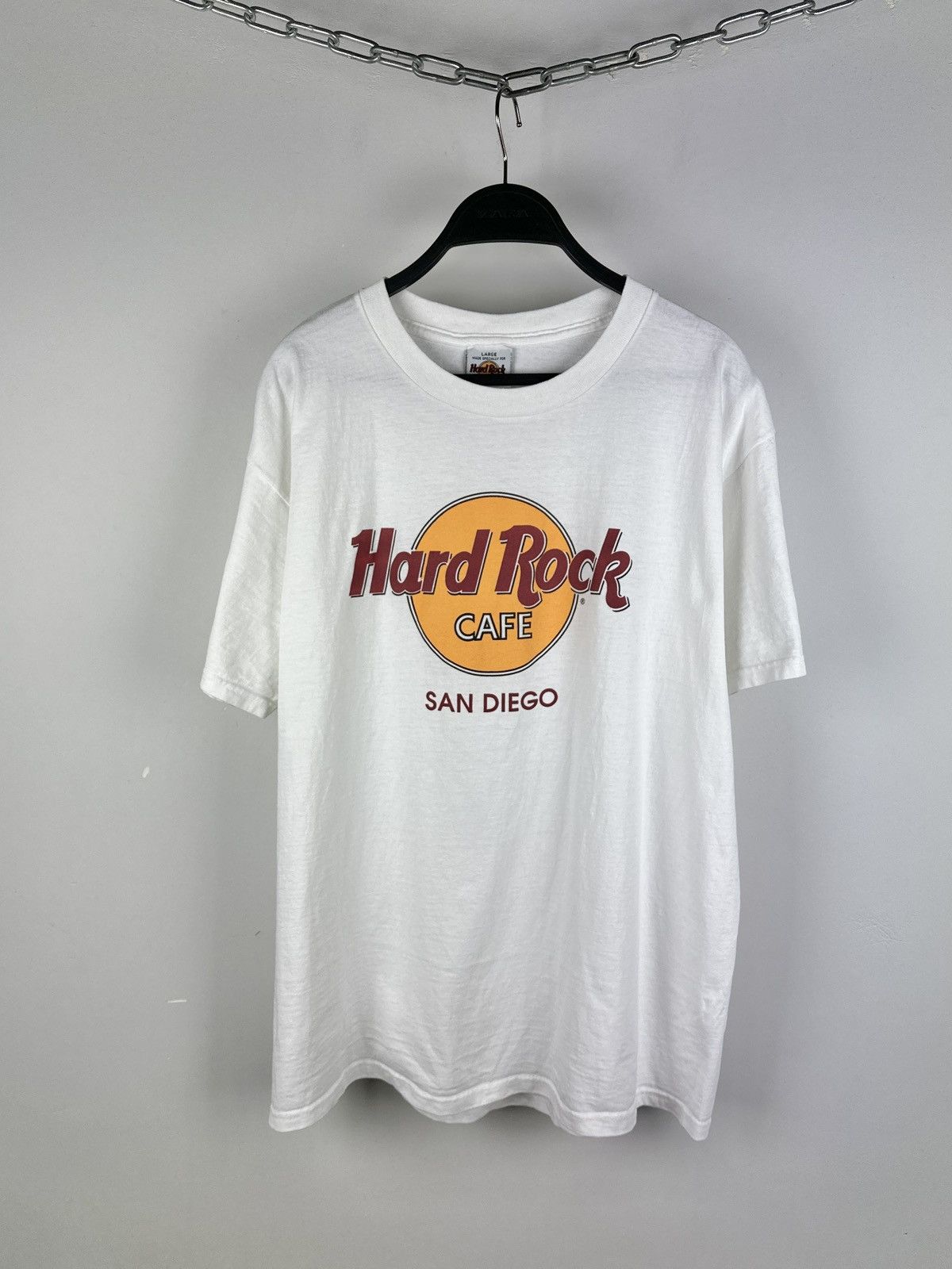 Hard Rock Cafe × Vintage Vintage 90’s Hard Rock Cafe San Diego T-Shirt Made In USA Size US L / EU 52-54 / 3 - 1 Thumbnail