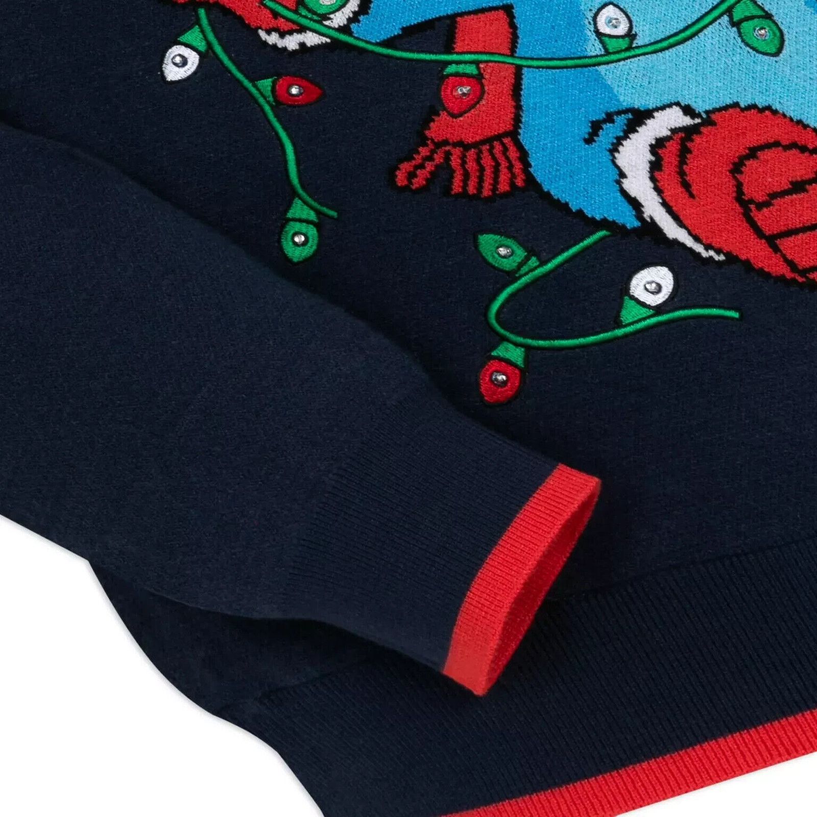 Disney NEW! DISNEY Lilo & Stitch LIGHT UP Holiday Sweater Size XXL Size US XXL / EU 58 / 5 - 5 Thumbnail