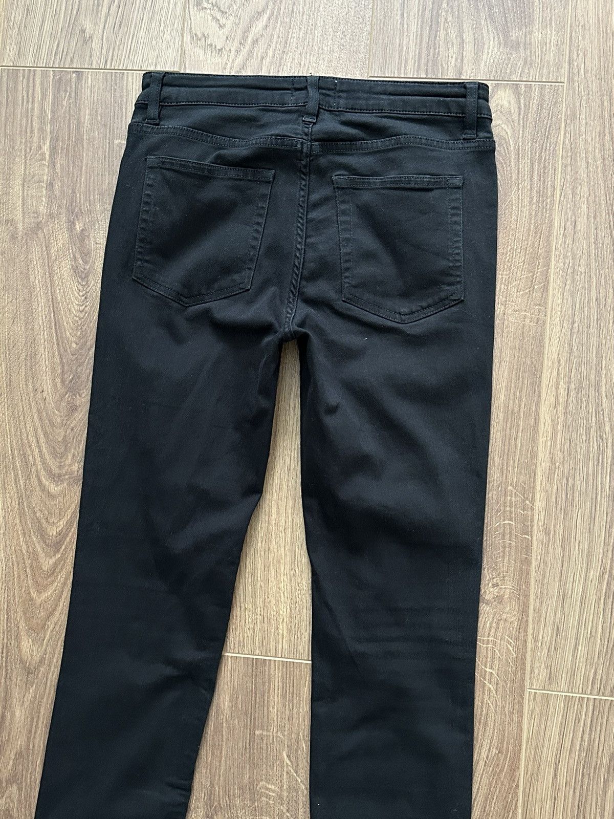 Acne Studios × Designer Acne Studios Flex Black Cotton Slim Women’s Jeans Size 28" / US 6 / IT 42 - 5 Thumbnail