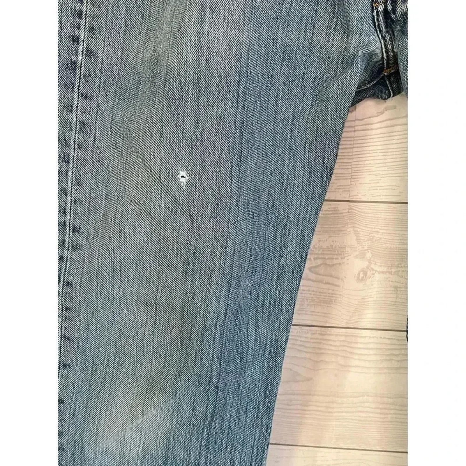 Levi's Levi’s Vintage 90s Original fit 501 button fly jeans 34x30 Size US 34 / EU 50 - 2 Thumbnail