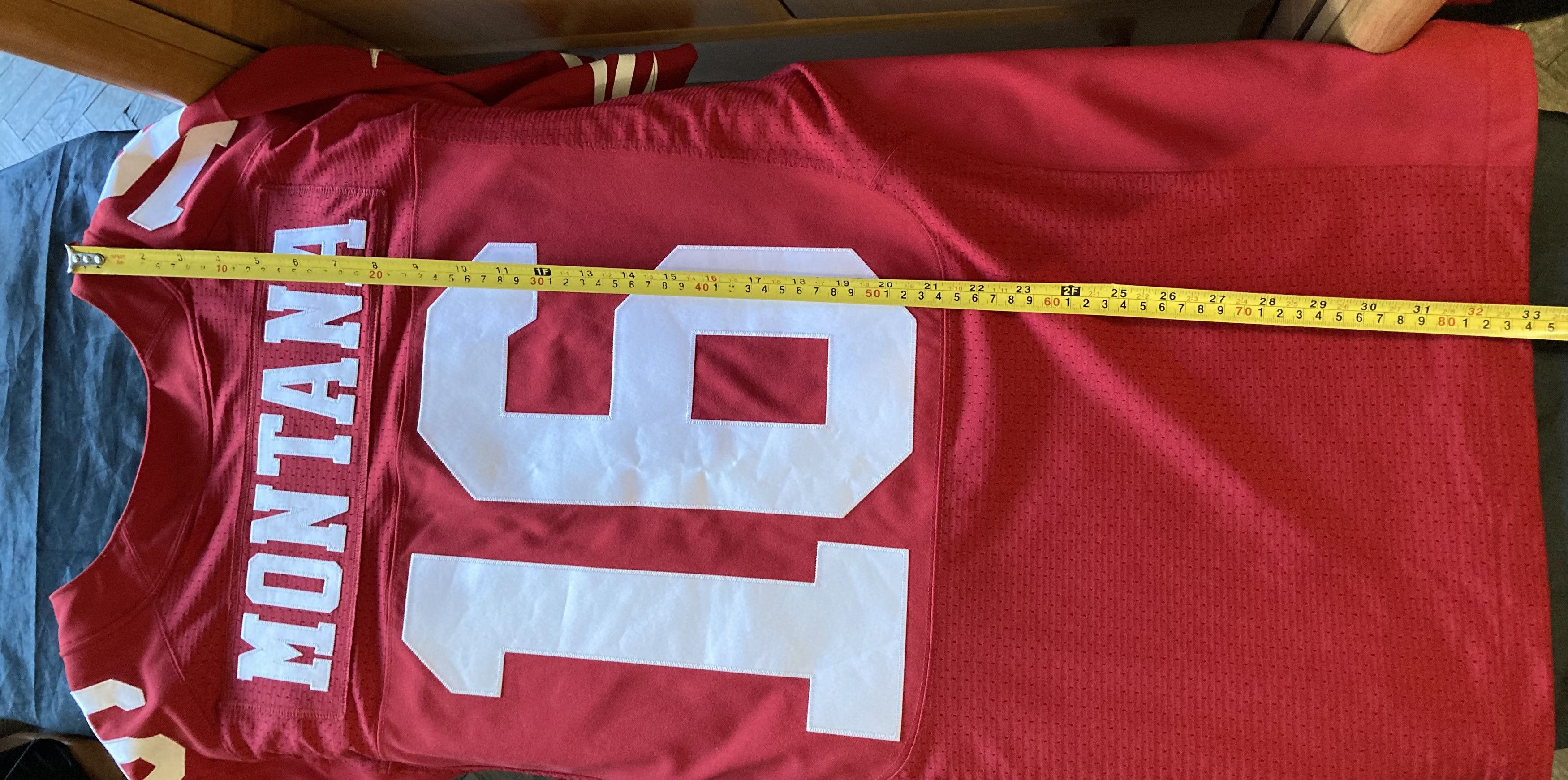Nike Nike On Field NFL San Francisco 49ers Joe Montana Jersey Size US XL / EU 56 / 4 - 5 Thumbnail