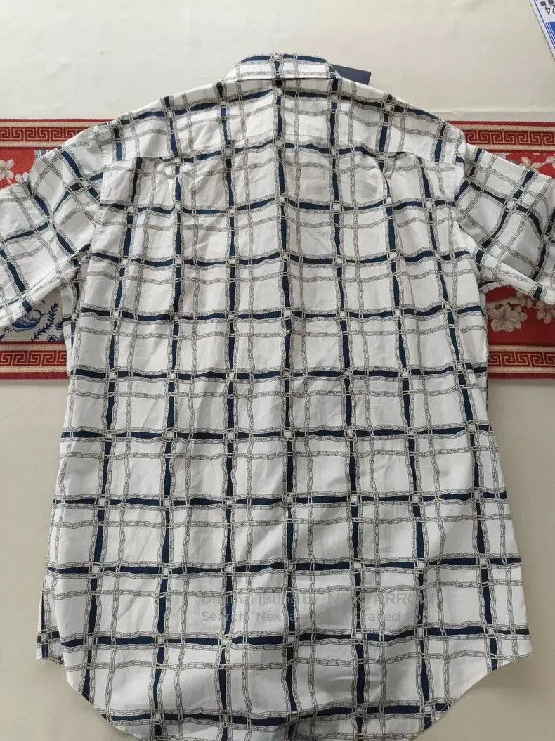Louis Vuitton LV Men's White Chain Print Shirt. Size US M / EU 48-50 / 2 - 2 Thumbnail