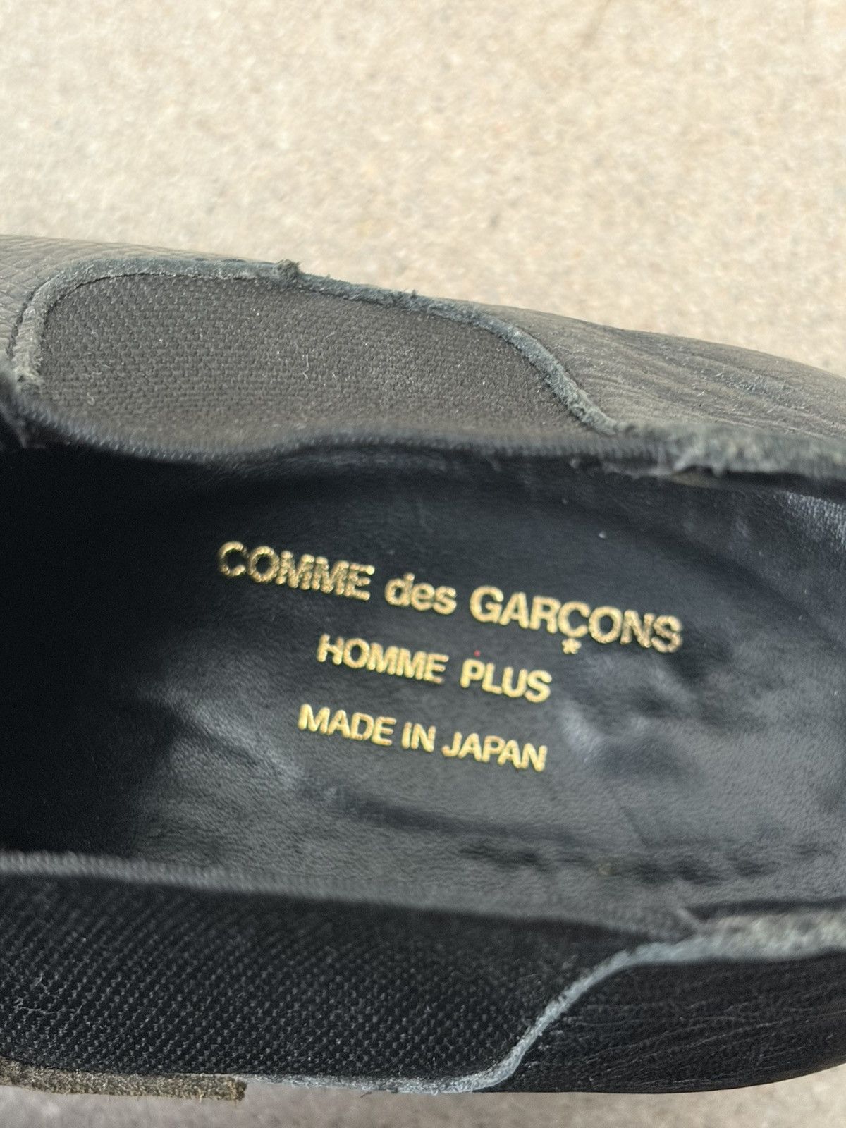 Comme des Garcons Homme Plus leather patchwork low boot Size US 9 / EU 42 - 7 Thumbnail