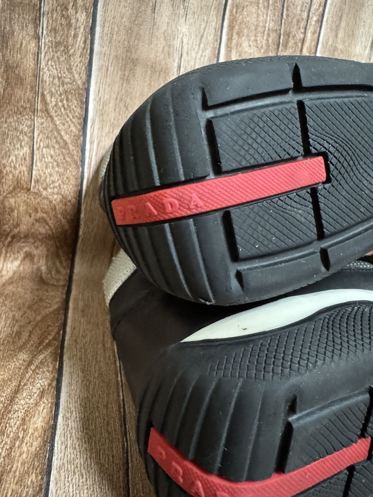 Prada America cup trainers black/grey Size US 11 / EU 44 - 20 Thumbnail