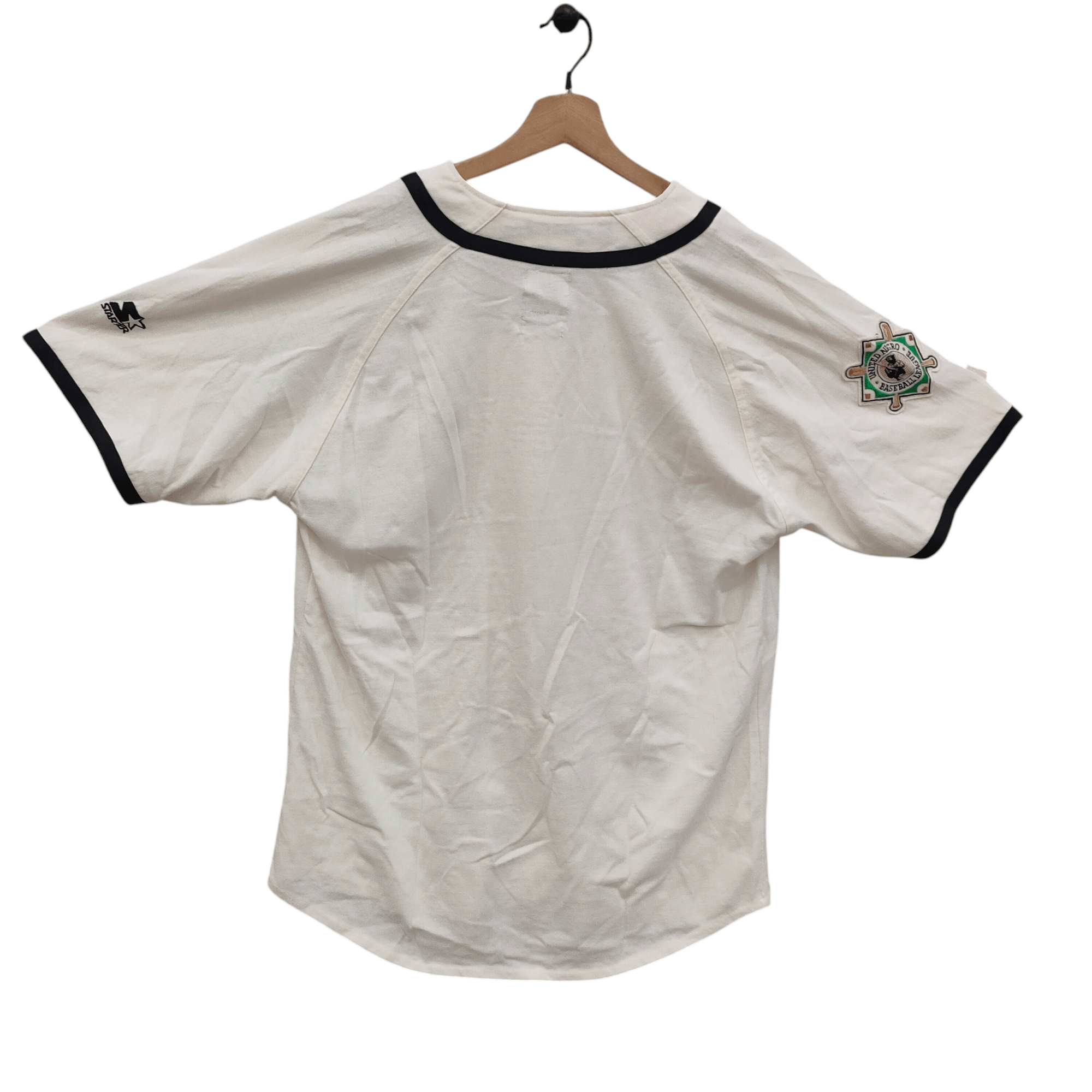 Authentic Negro Leagues × Starter New York Cubans Vintage 90s Starter Jersey Size US L / EU 52-54 / 3 - 2 Thumbnail