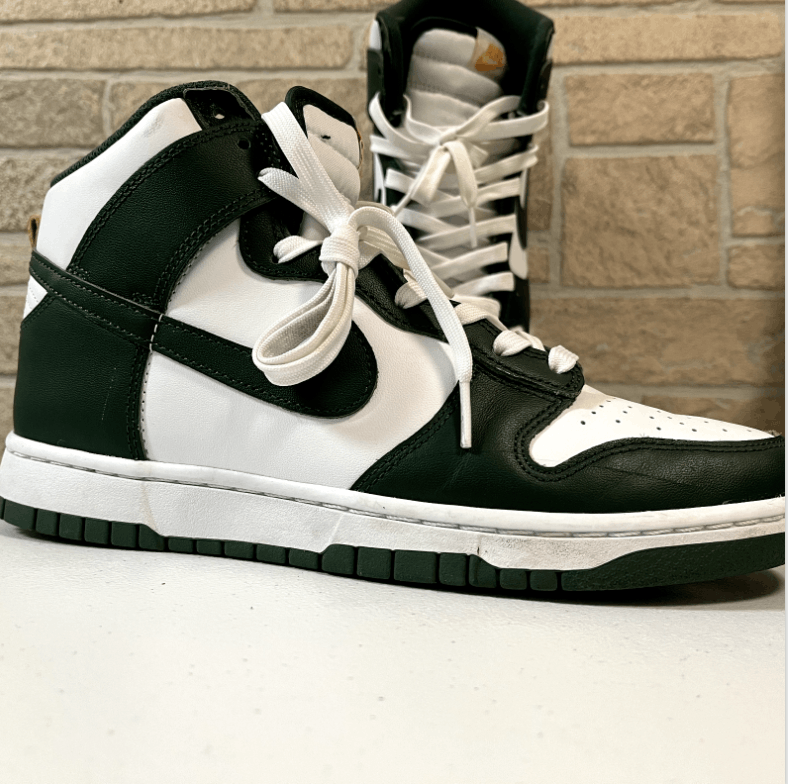 Cosmetics Nike Dunk Maze Nike Dunk High Retro SE Noble Green