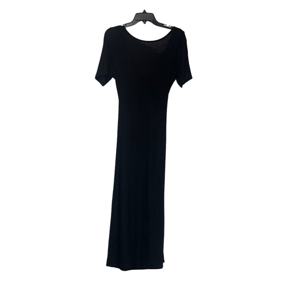 Other ROW A Junior’s Ribbed Bodycon MIDI Dress with Twist Back, B Size XL / US 12-14 / IT 48-50 - 12 Thumbnail