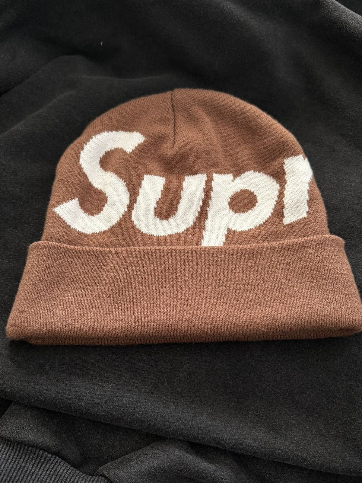 Supreme Supreme FW22 big logo beanie Size ONE SIZE - 2 Thumbnail