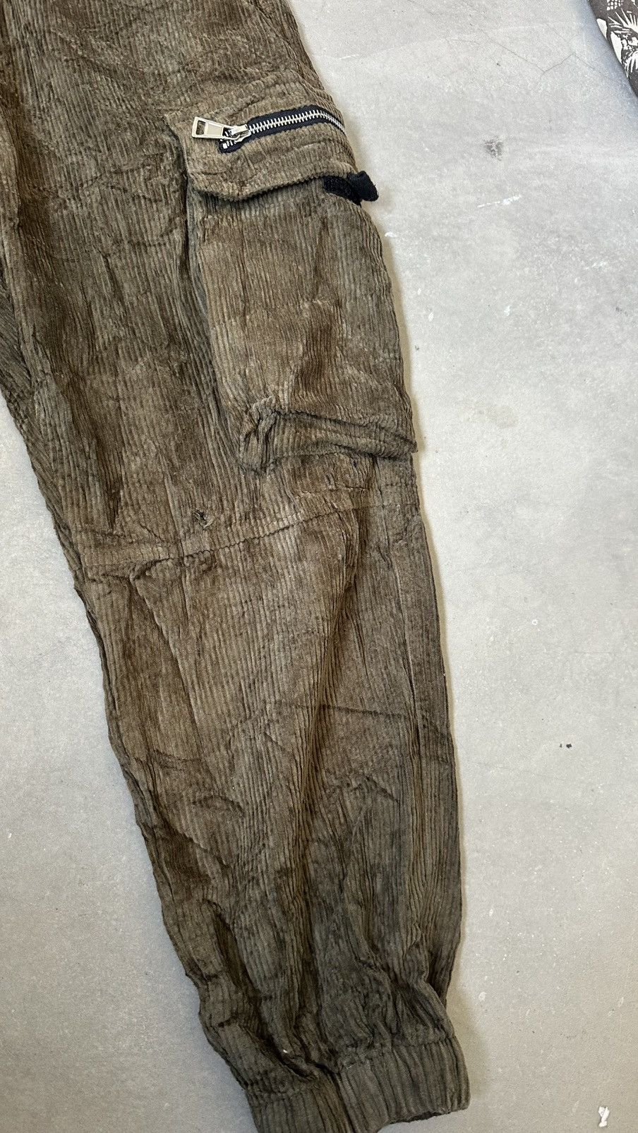 Japanese Brand JAPAN CORDUROY CARGO PANT Size US 32 / EU 48 - 3 Thumbnail