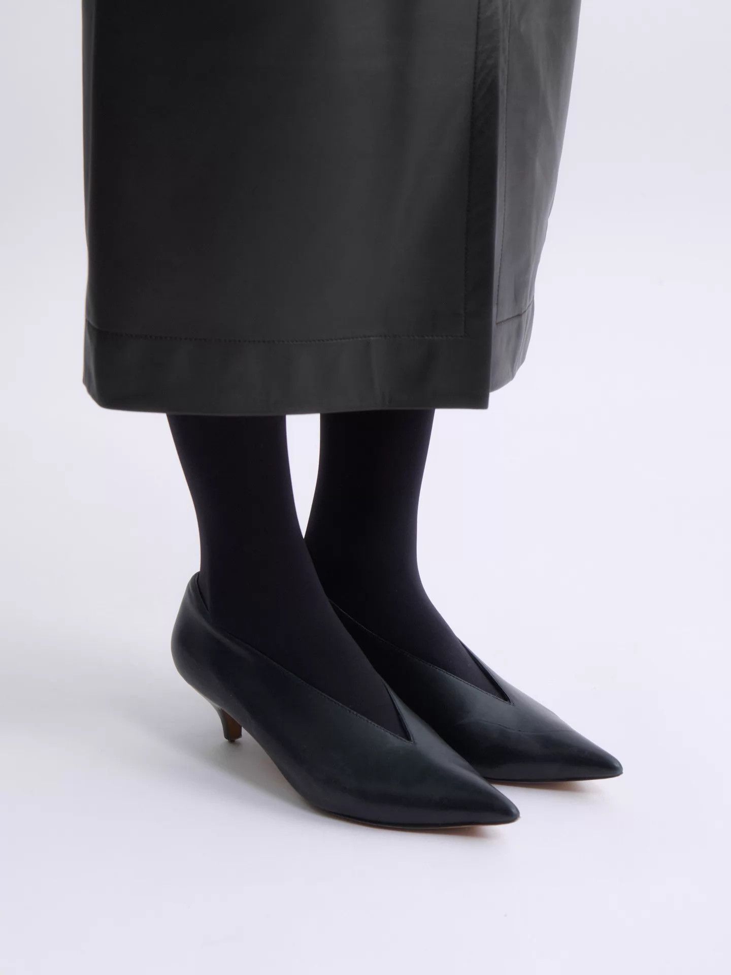 Celine CELINE by Phoebe Philo Pointed Toe Heels 37 Soft Calf Size US 6.5 / IT 36.5 - 2 Thumbnail