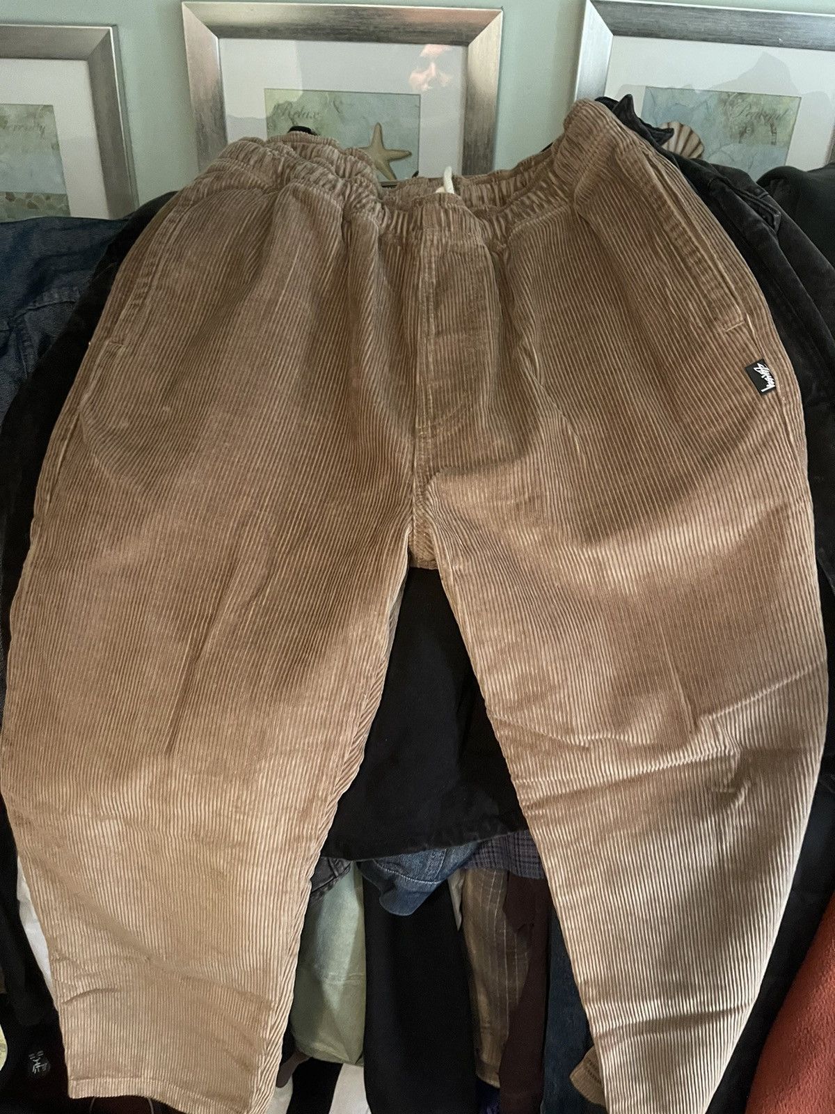 Stussy × Union LA Stussy Union corduroy relax pants Size US 34 / EU 50 - 4 Thumbnail