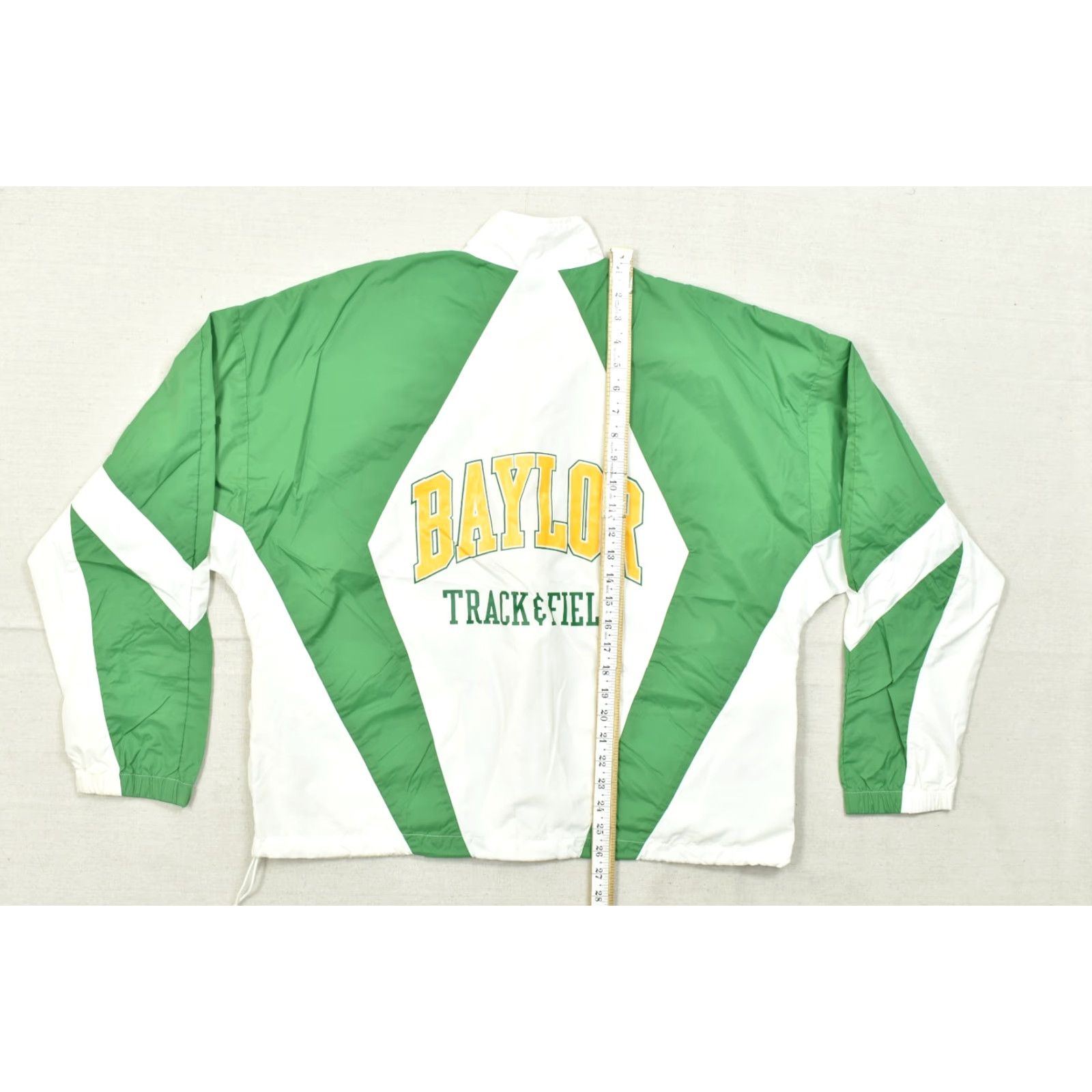 Nike Nike Baylor University Track & Field Windbreaker Jacket Men Large Green Size US L / EU 52-54 / 3 - 3 Thumbnail