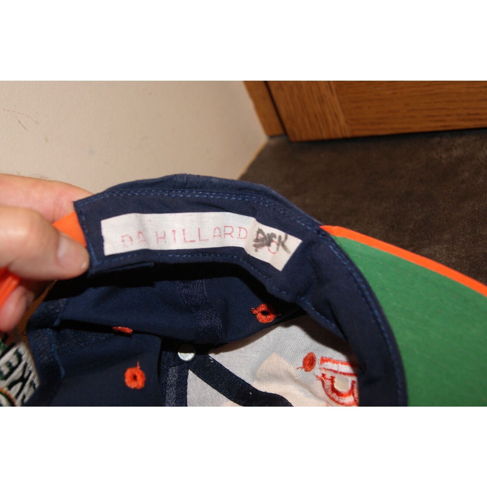 NFL VTG 90s Chicago Bears Eastport Hat Cap Snapback Face Spell Size ONE SIZE - 8 Thumbnail
