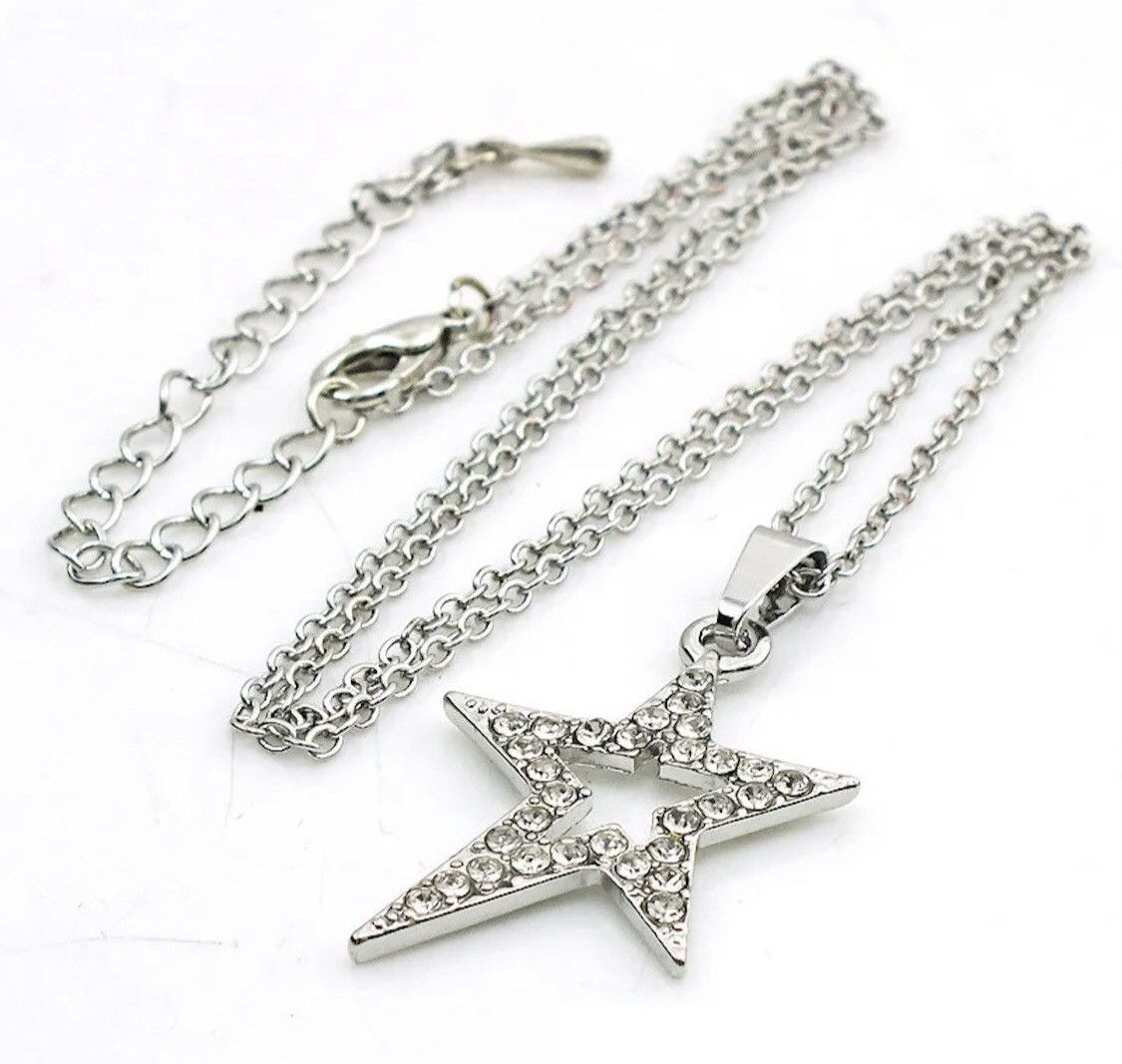 Jewelry Crystal Star Necklace Size ONE SIZE - 1 Thumbnail