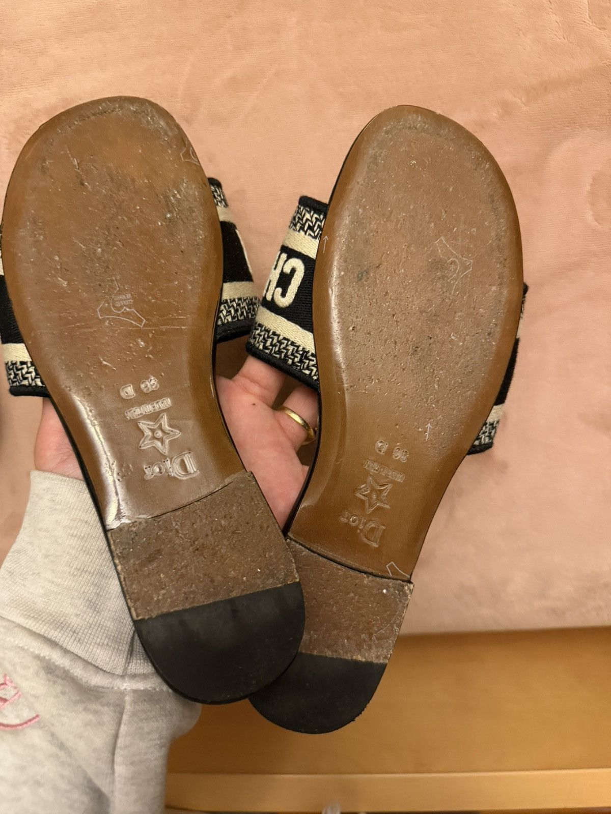 Christian Dior Monsieur dior slides Size US 5 / IT 35 - 2 Thumbnail