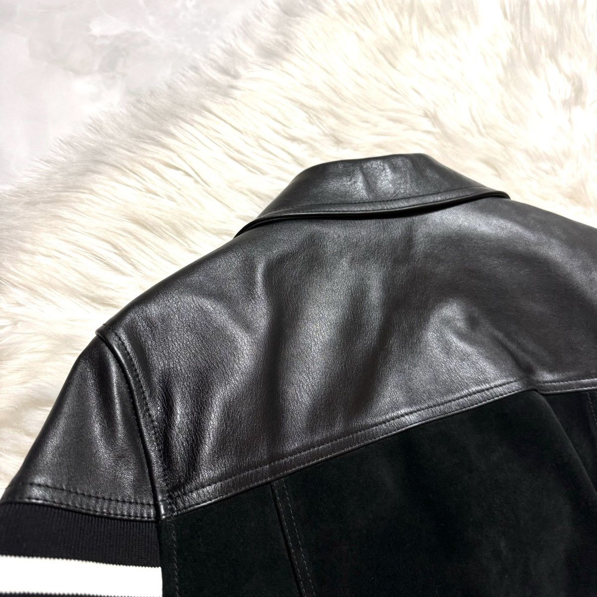 Maison Margiela brand new Maison Margiela No10 suede leather jacket Black Size US S / EU 44-46 / 1 - 18 Thumbnail