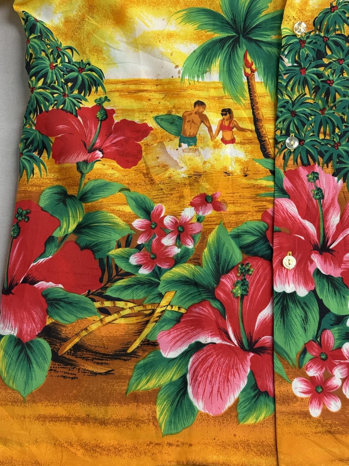 Other Sand Pebble Mens Hawaiian Shirt Surfing Made in Hawaii Shirt Size US M / EU 48-50 / 2 - 5 Thumbnail