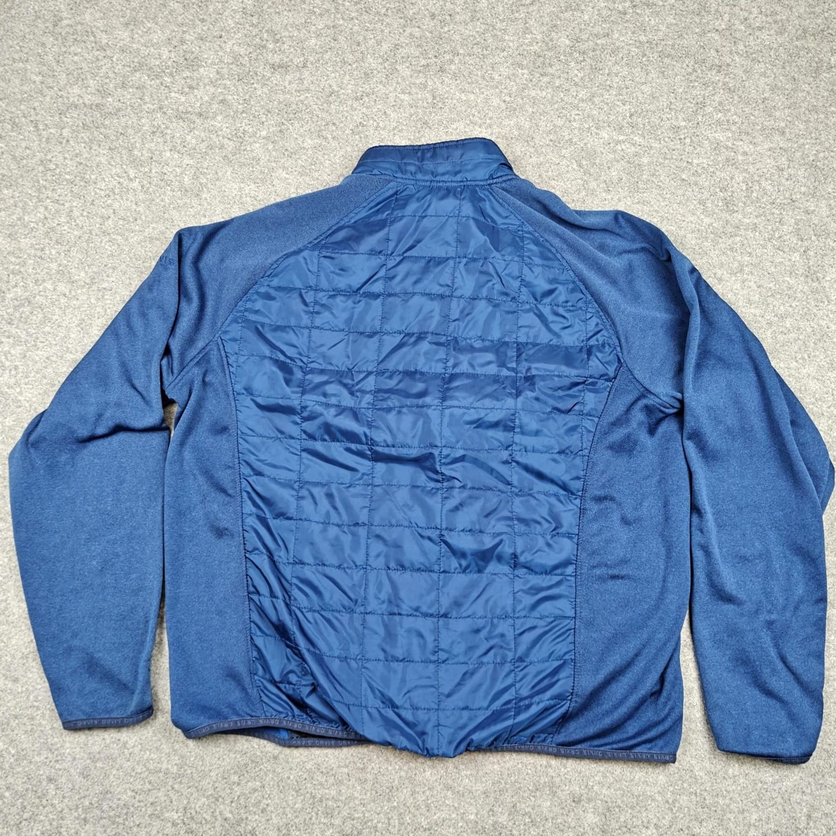 Orvis Orvis Jacket Mens 2XL Blue Quilted Fleece Full Zip Insulated Stretch Pockets Size US XXL / EU 58 / 5 - 3 Thumbnail