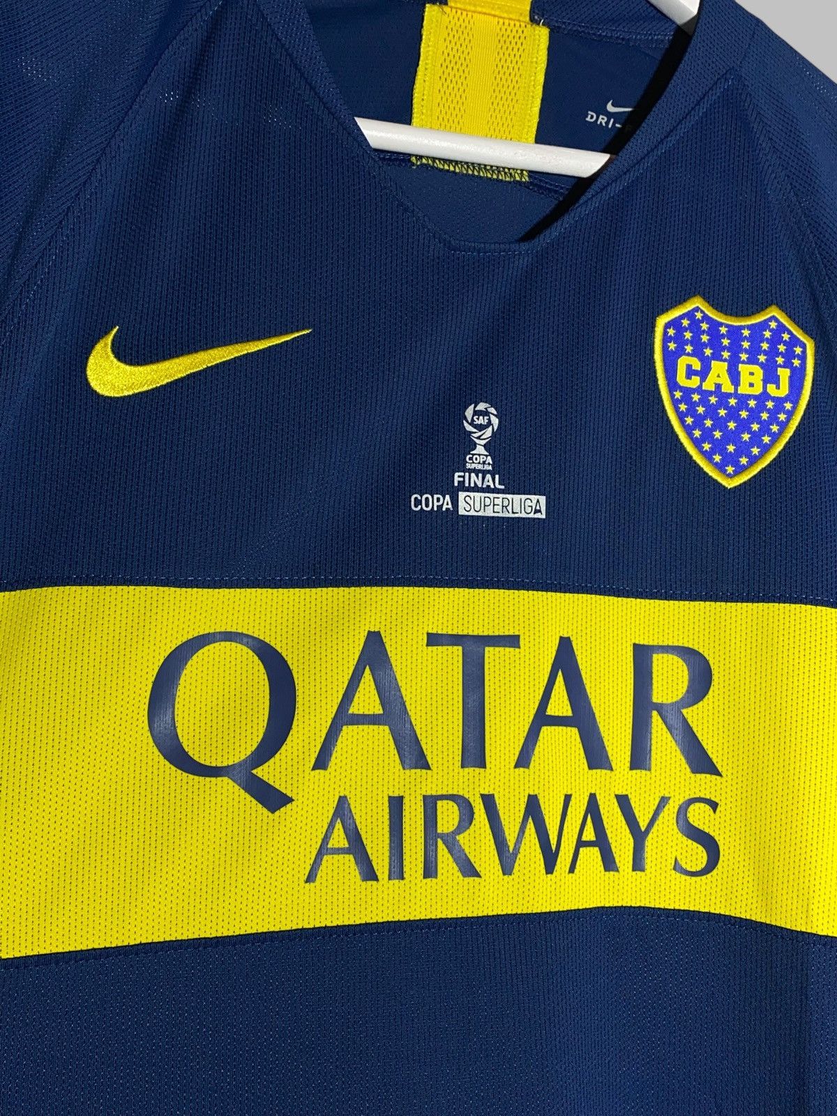 Nike Nike #26 G. Avila Boca Juniors 2018/19 Player Issue Jersey Size US M / EU 48-50 / 2 - 4 Thumbnail