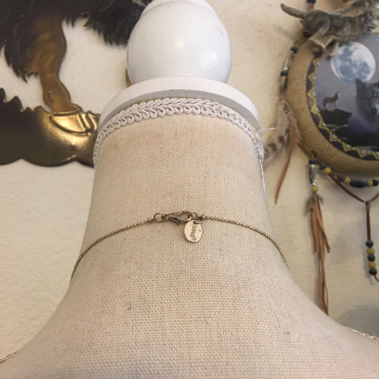 Vintage Vintage 90s Claire’s gold ball long necklace Size ONE SIZE - 4 Thumbnail