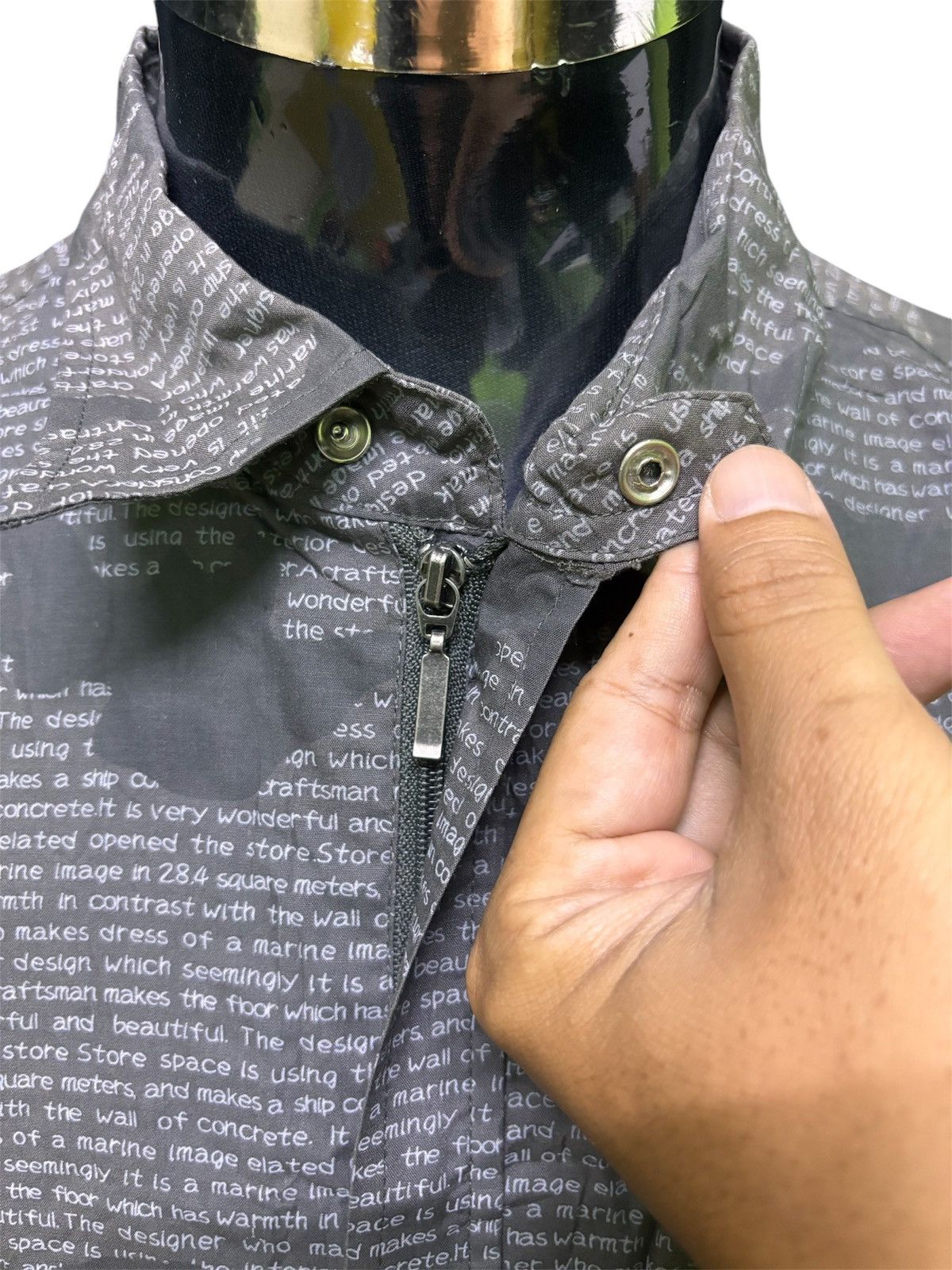 Japanese Brand Japanese Brand Beelse Zipped Shirt Size US L / EU 52-54 / 3 - 3 Thumbnail
