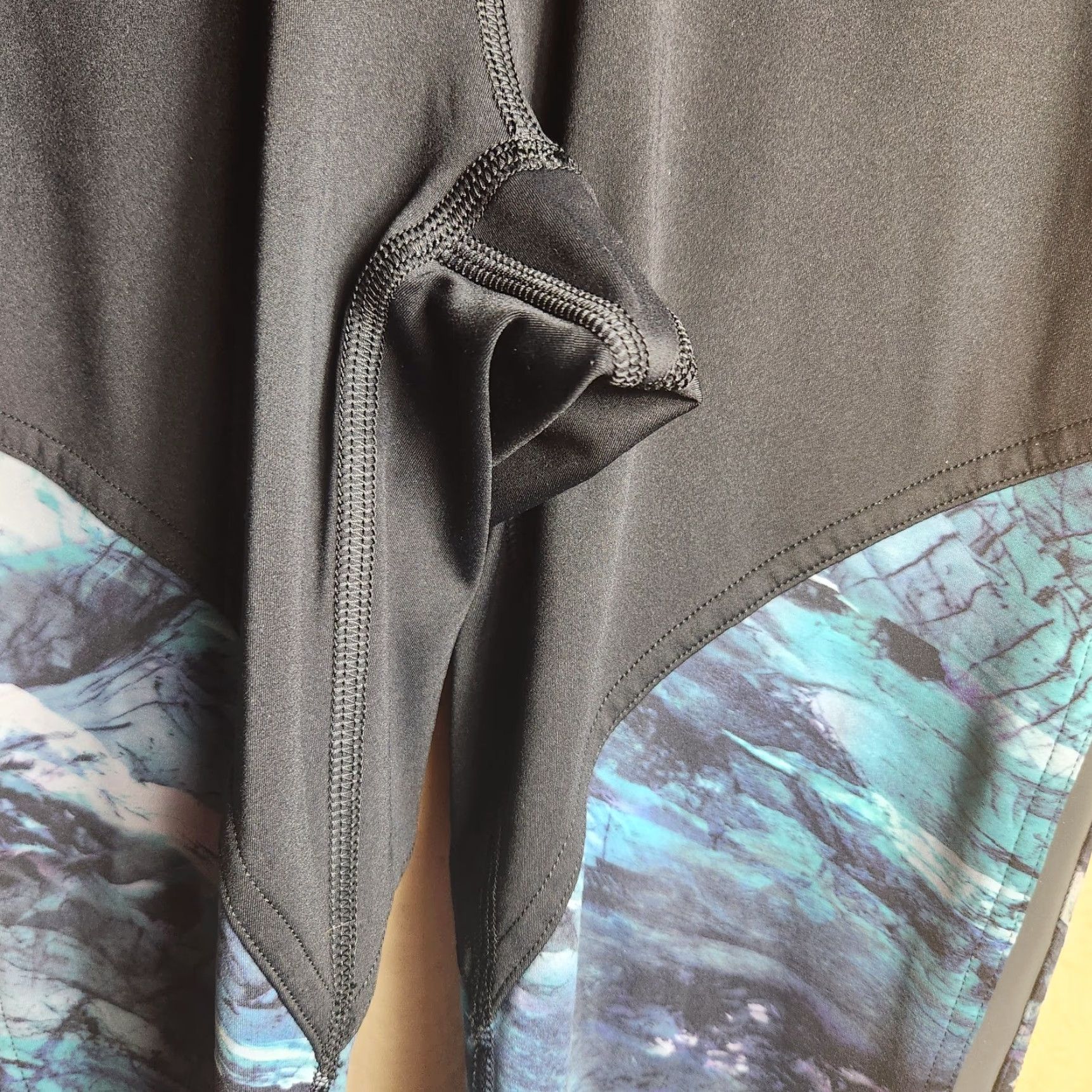 Lululemon Lululemon Womens Run To Reset Tight Nulux LW5BWQS BLK/FISM 25" Leggings 4 Black Reflective Pockets Athletic Compression Athleisure Womens Size ONE SIZE - 3 Thumbnail