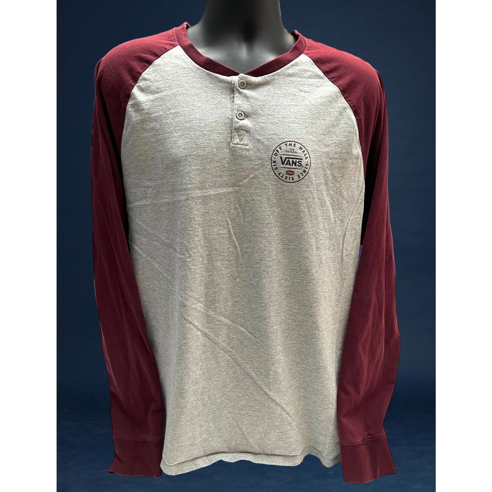 Vans Vans Off The Wall Long Sleeve Baseball Style Size US L / EU 52-54 / 3 - 1 Thumbnail