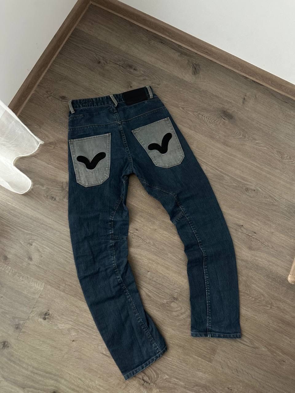 Japanese Brand × Vintage Vintage Japanese Denim Big Logo Y2K Pants Size US 28 / EU 44 - 4 Thumbnail