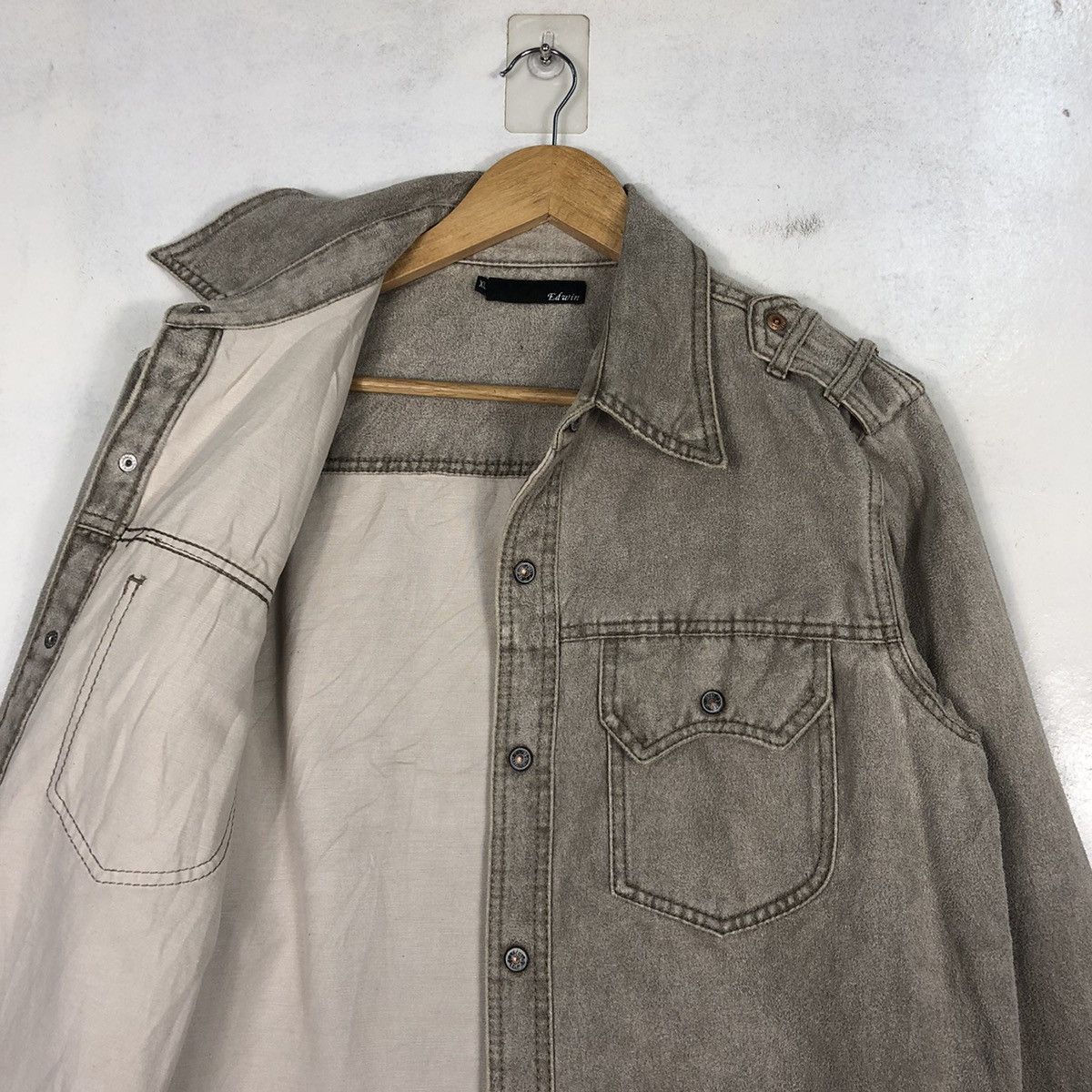 Edwin × If Six Was Nine × Other EDWIN RIPPED JEANS JACKET Size US M / EU 48-50 / 2 - 10 Thumbnail