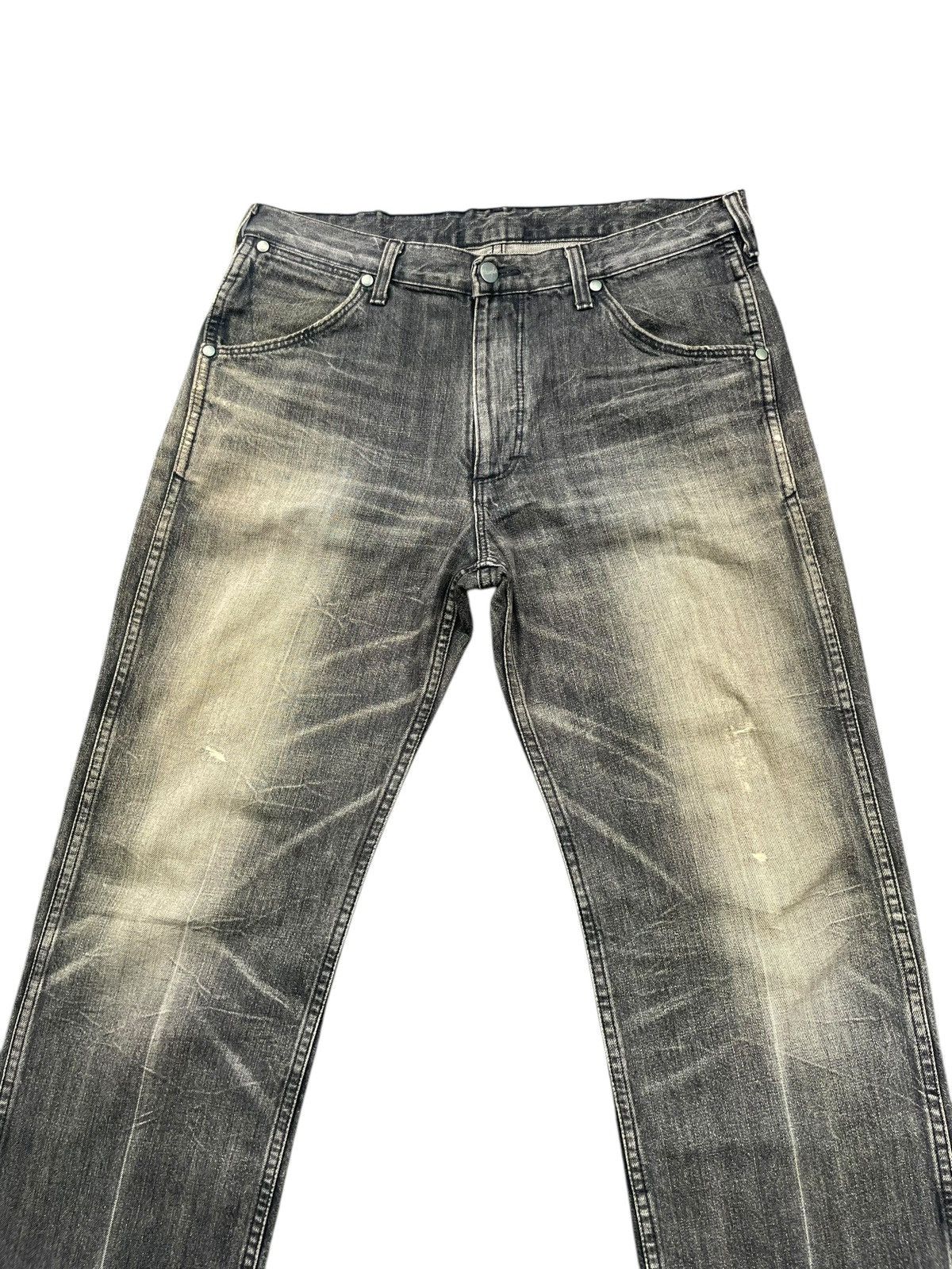 Vintage × Wrangler Vintage 90’s Wrangler Faded Distresed Size US 34 / EU 50 - 3 Thumbnail