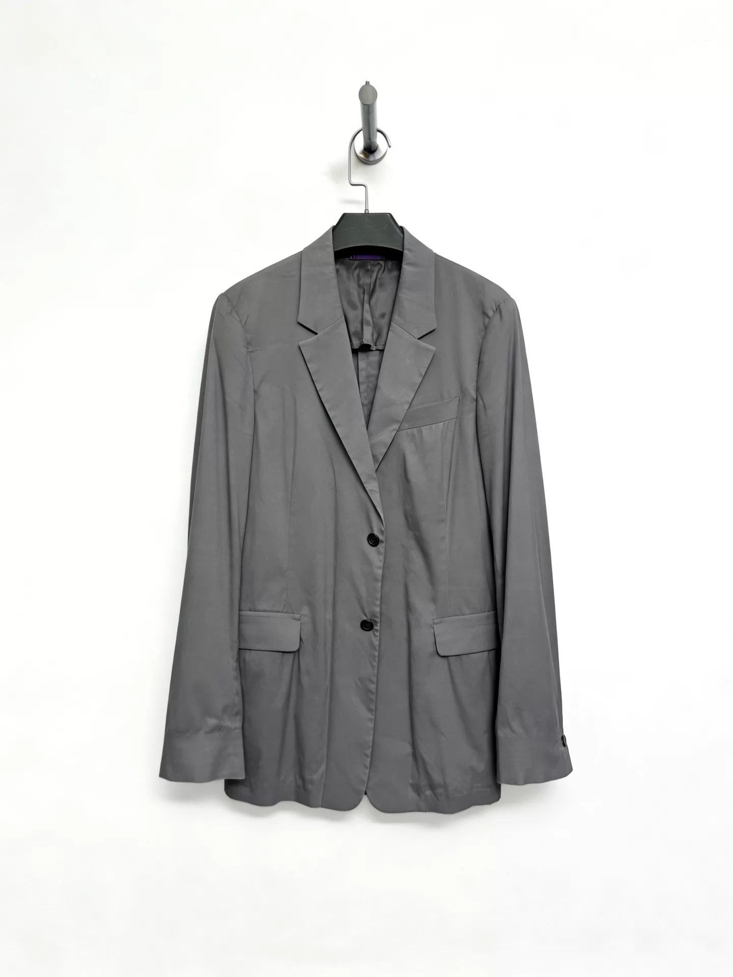 Prada Prada 2010SS Lightweight Nylon Gray Jacket 46 Size US S / EU 44-46 / 1 - 1 Thumbnail