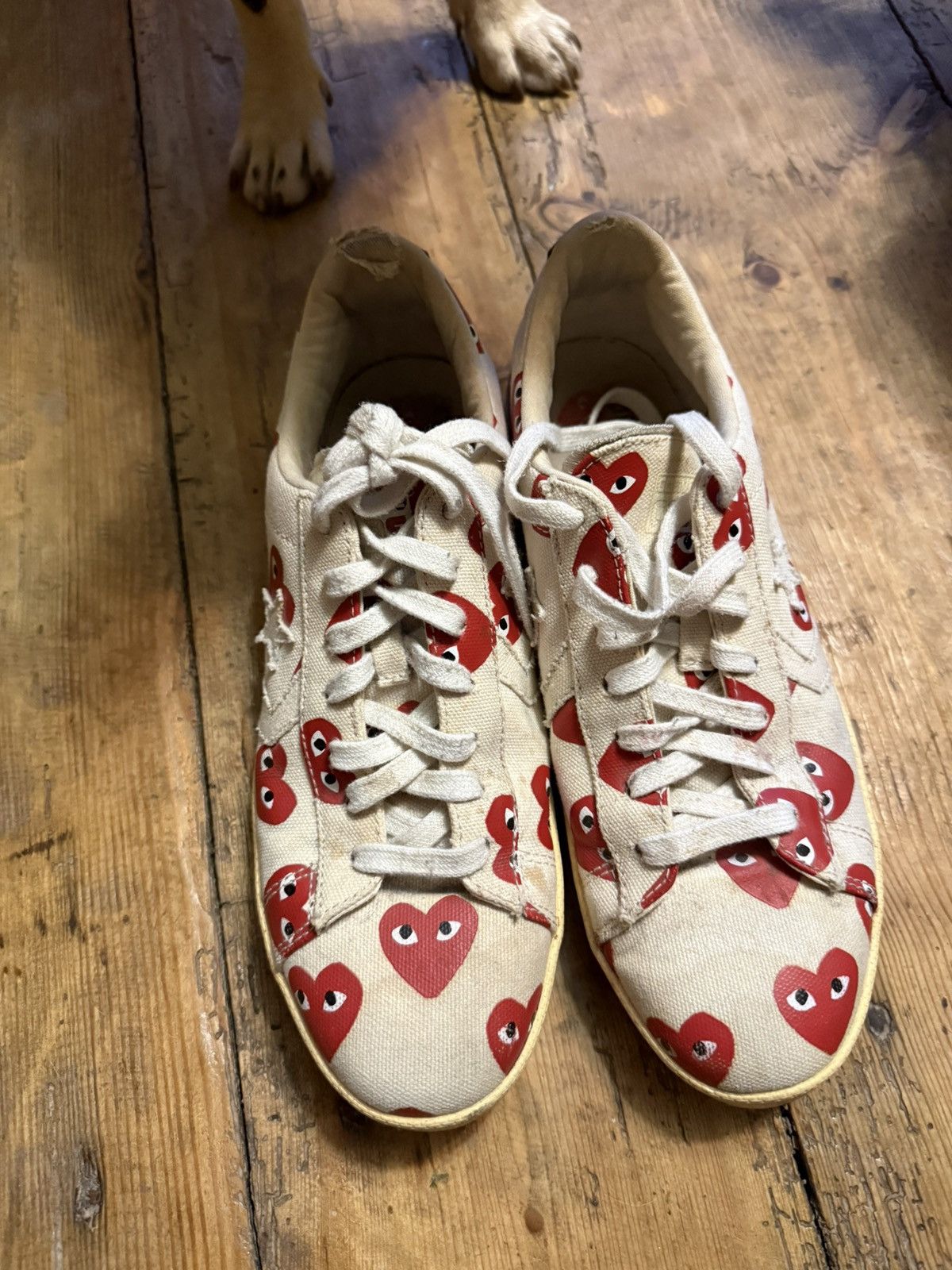 Comme des Garcons PLAY × Converse Very nice Size US 9 / EU 42 - 1 Thumbnail