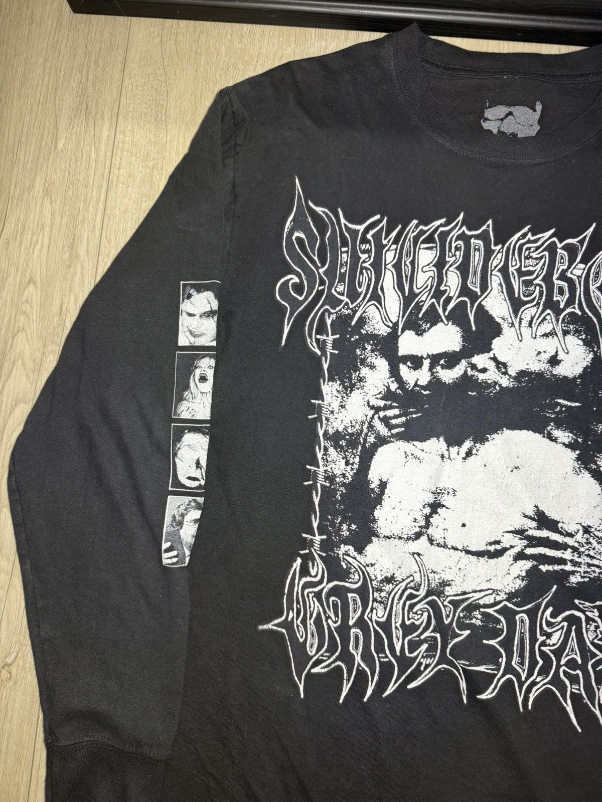 Fuck The Population × G59 Records Vintage / Y2K Rare Suicideboys Greyday Demon Long Sleeve Size US L / EU 52-54 / 3 - 3 Thumbnail