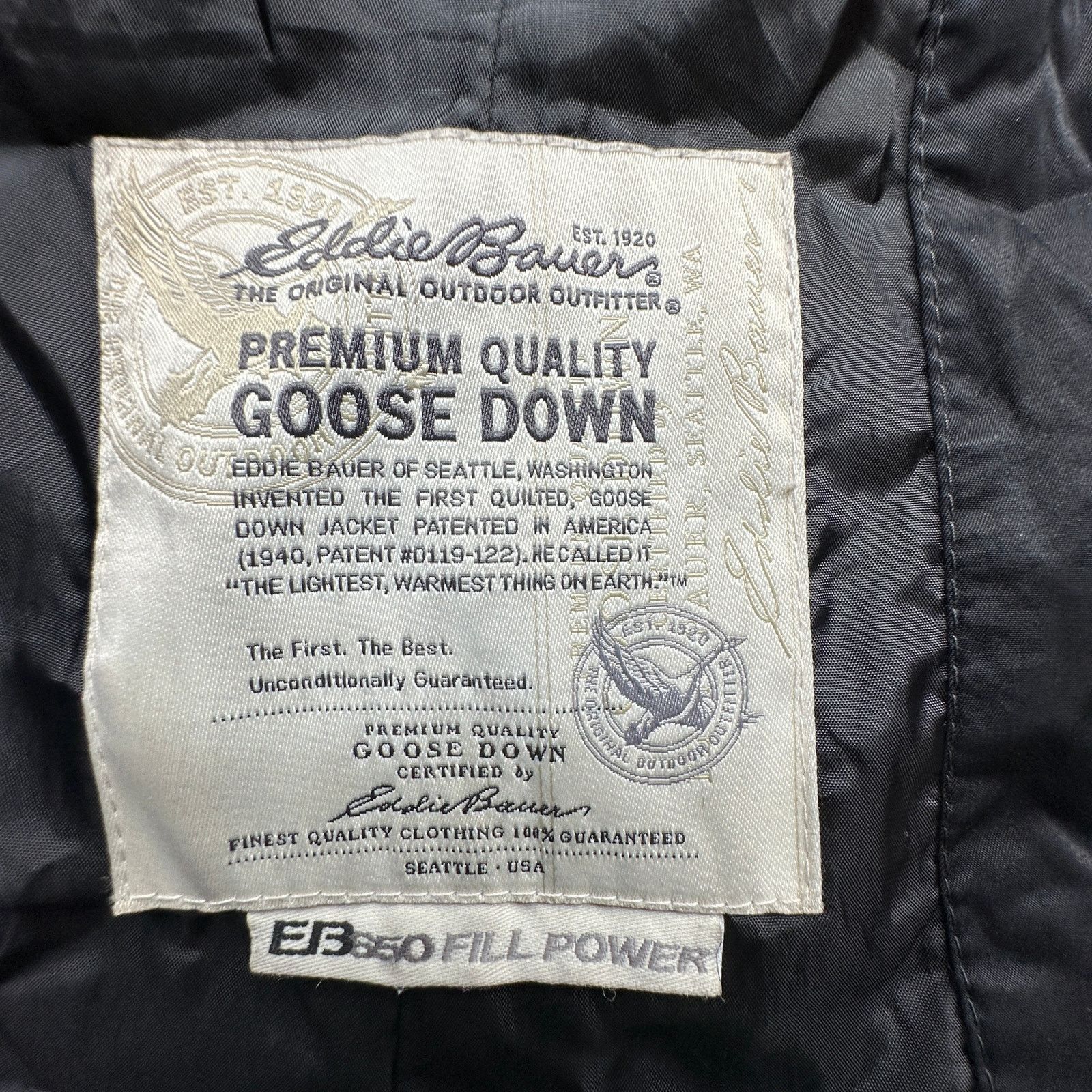 Eddie Bauer Eddie Bauer EB650 Goose Down Puffer Quilted Jacket Women XS Size XS / US 0-2 / IT 36-38 - 8 Thumbnail