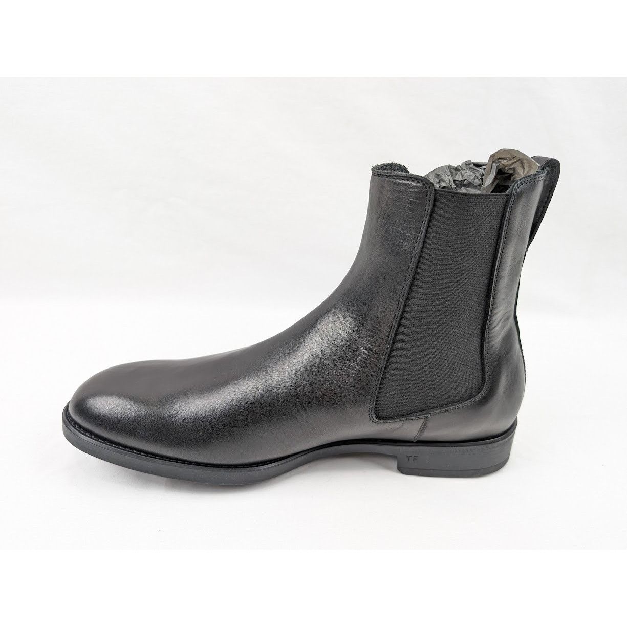 Tom Ford o1rshd1 Leather Chelsea Boots in Black Size US 11.5 / EU 44-45 - 8 Thumbnail
