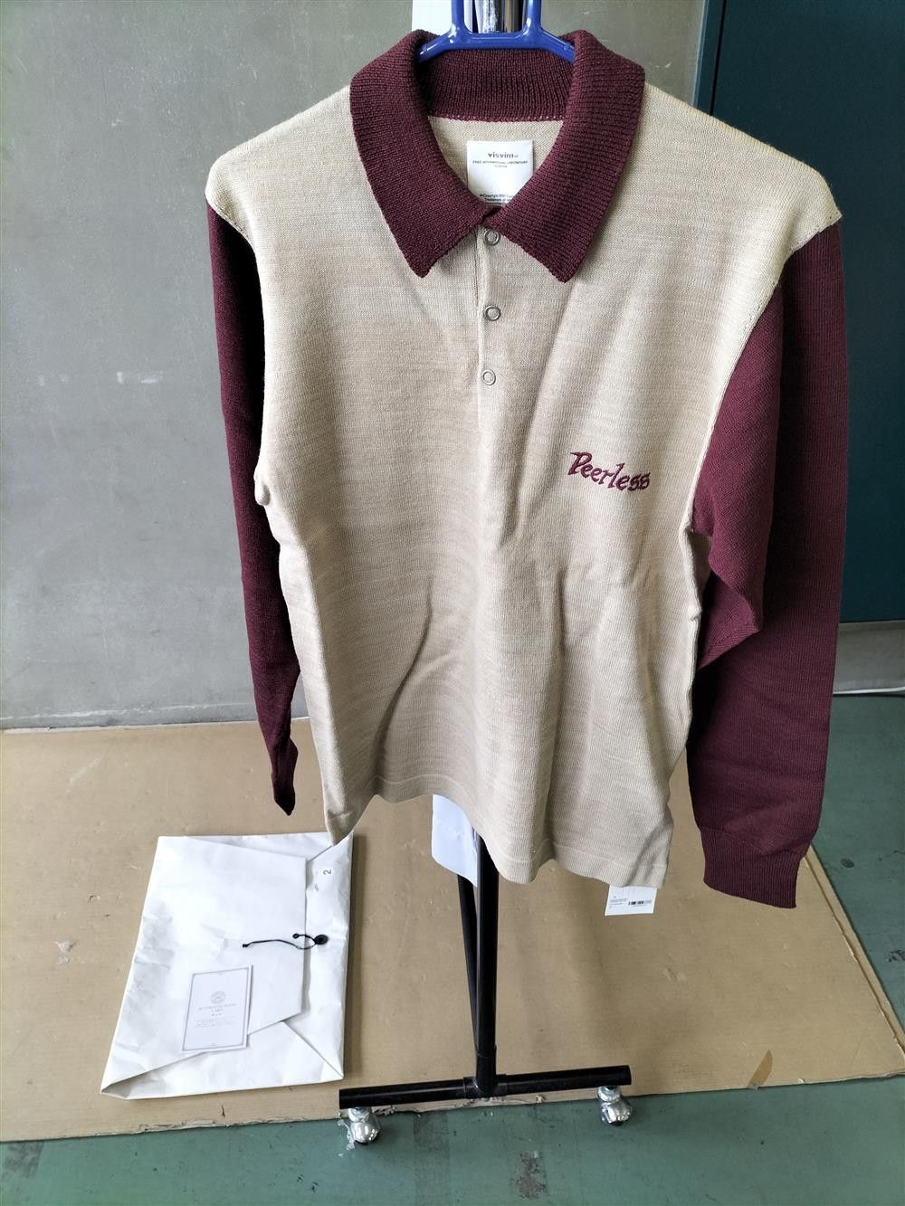 Visvim Visvim Godfrey Knit Burgandy With Tags Size US M / EU 48-50 / 2 - 4 Thumbnail
