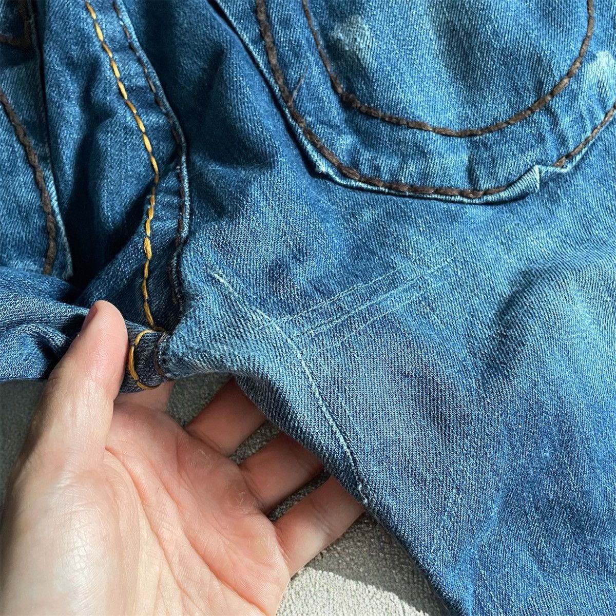 True Religion VINTAGE True Religion Jeans Section LOGAN Super T Size US 32 / EU 48 - 14 Thumbnail